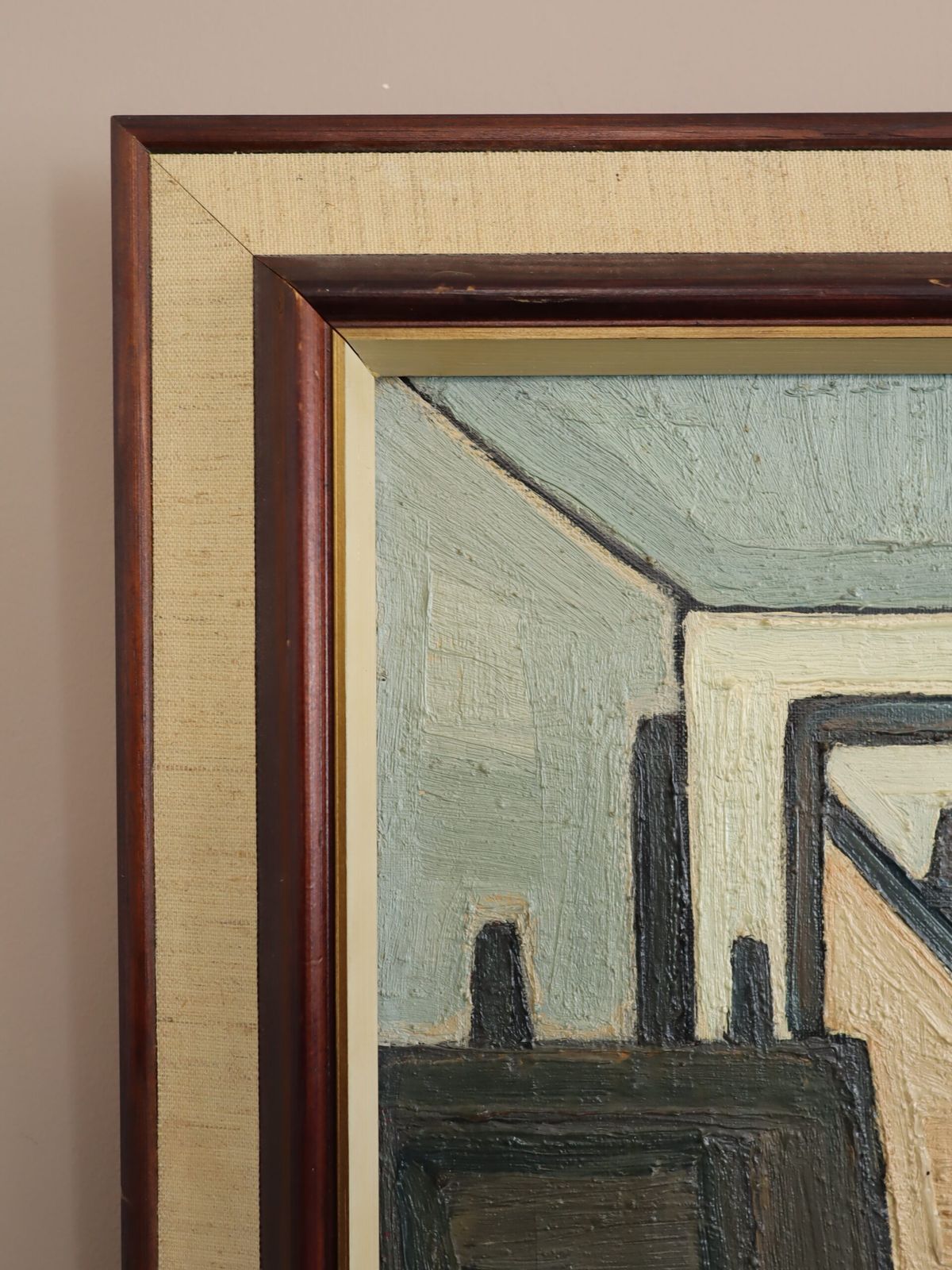 Het atelier - olieverfschilderij photo vinterior