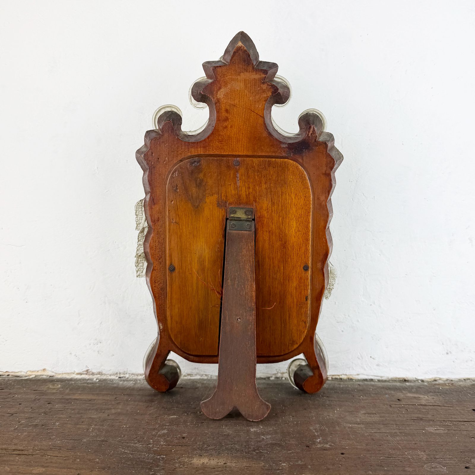 photo for sale Antique Salvaged Venetian Murano Glass Mirror