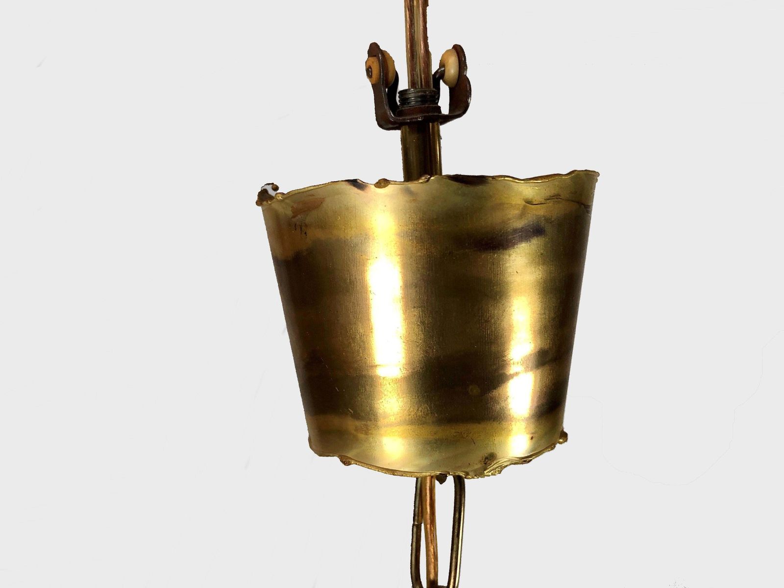 Set van drie Brutalist stijl hanglampen van Svend Aage Holm Sorensen, ca. jaren 1960 photo buy