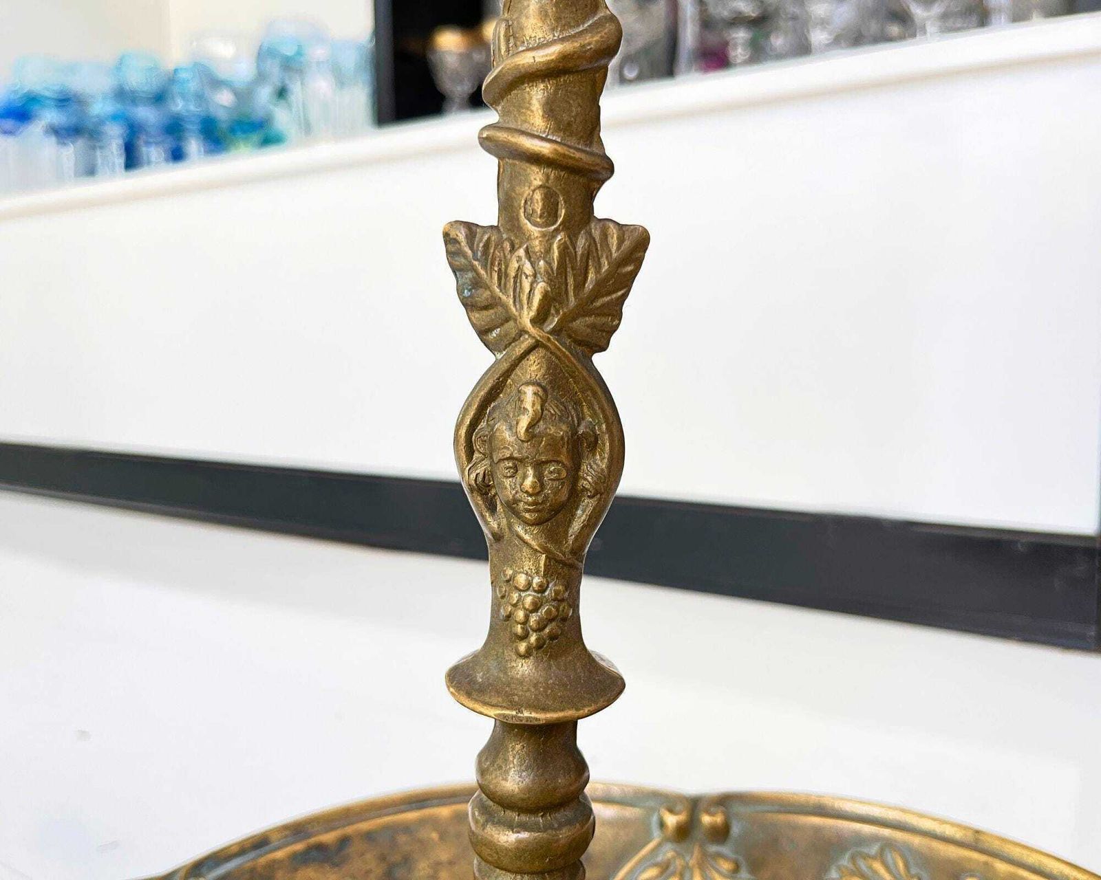 Paraplubak | Bronzen Stokkenstandaard | Victoriaanse Stijl voor de Gang. photo 502.0