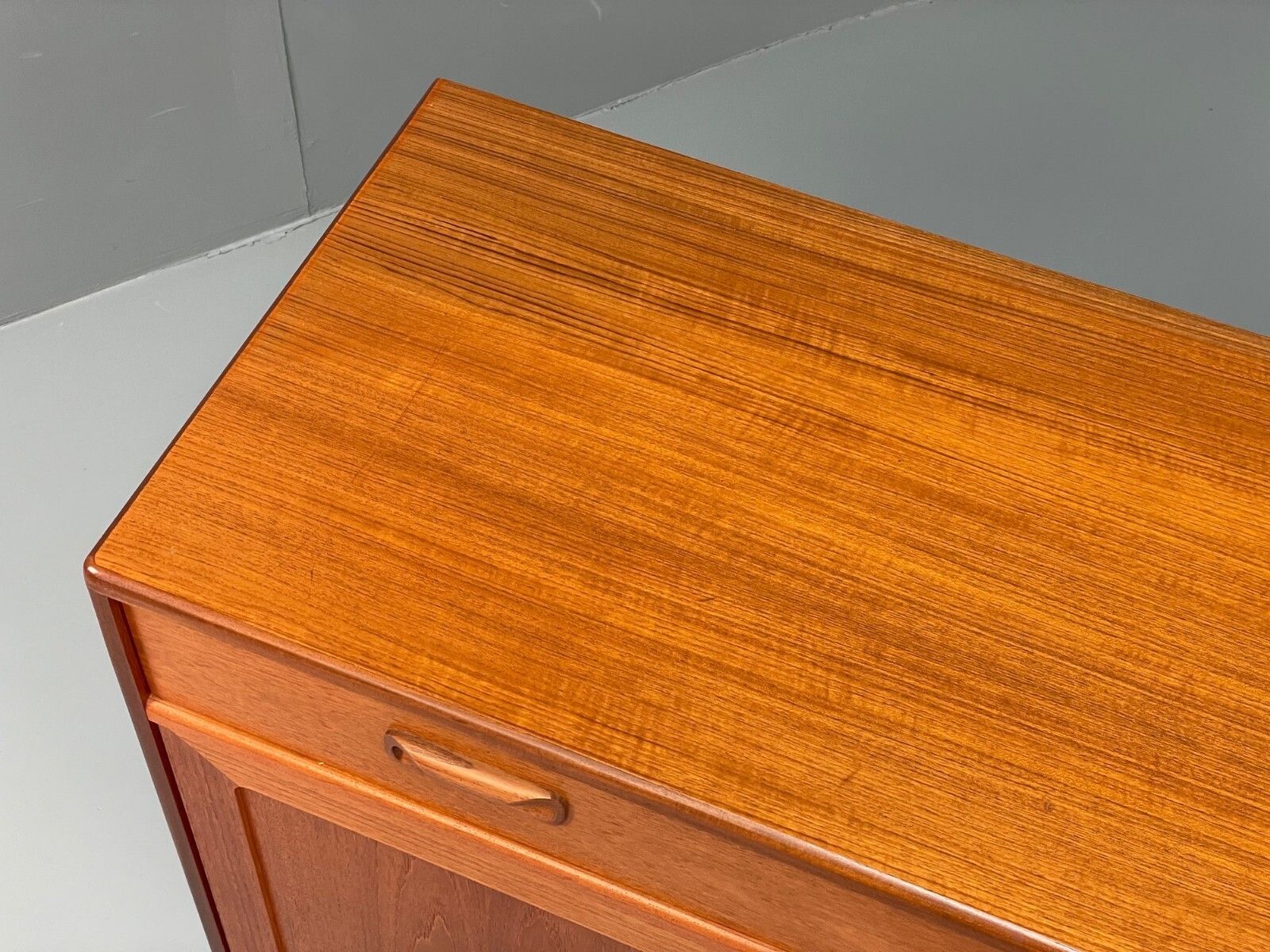 Vintage G Plan Sideboard Teak Fresco Range 1970s Retro Shelving photo 425.0