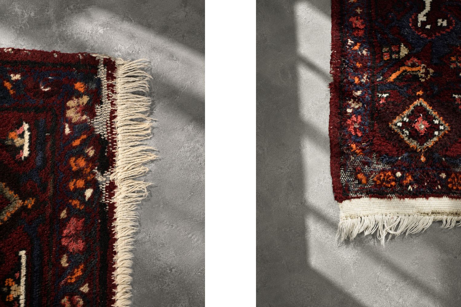 Hand Woven Middle Eastern Oriental Hamadan Rug, 1960s photo buy