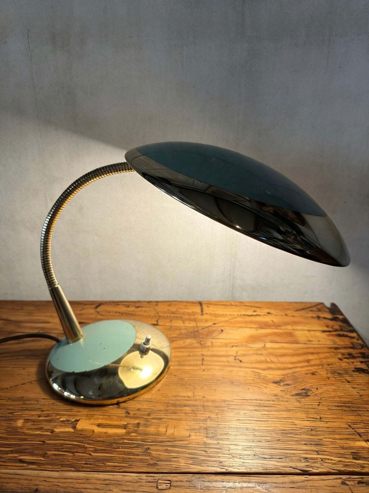 1950s Gooseneck Table Lamp By Hala photo buy