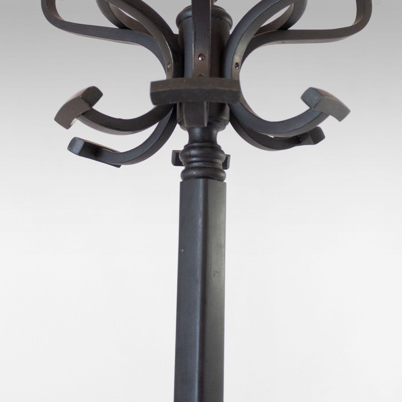 Porte-manteau d'époque en bois courbé de style Thonet, vers 1900 photo 1650.0