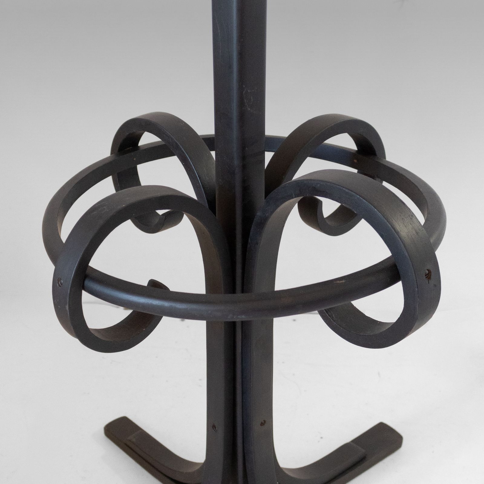 Antieke gebogen houten kapstok in de stijl van Thonet, ca. 1900 photo buy