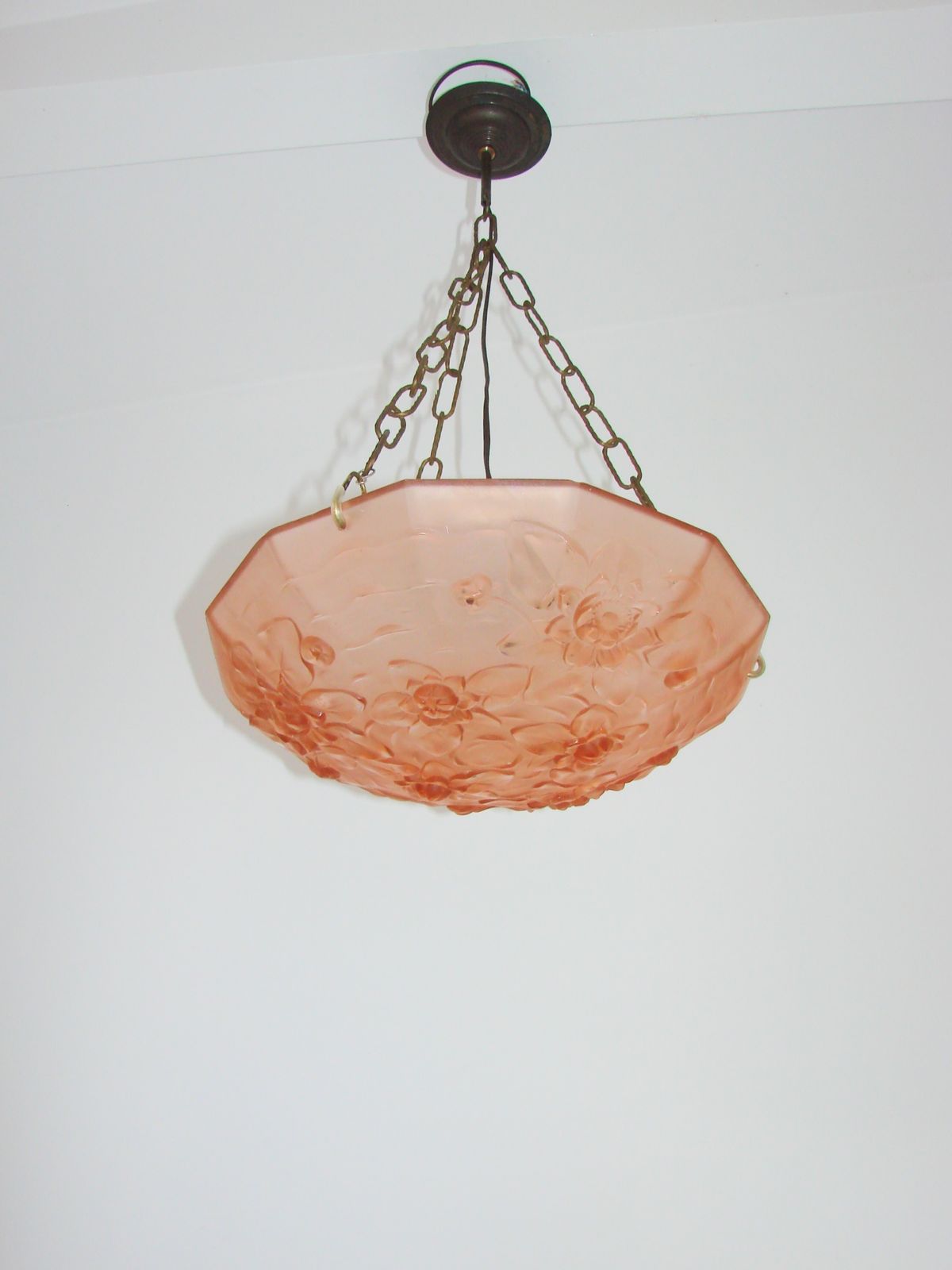 Verlichting Ampla art deco hanglamp, Frankrijk, jaren 1930. photo