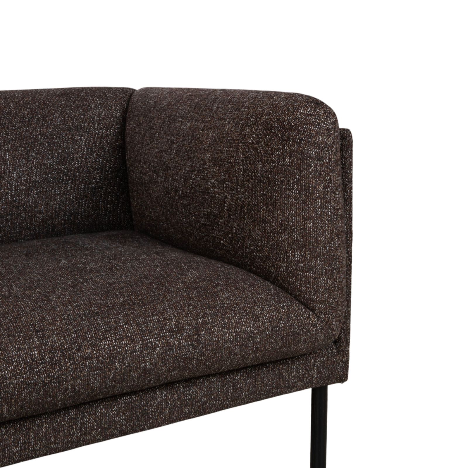 Bolia Paste Fabric Two Seater Brown Taupe Sofa photo for sale