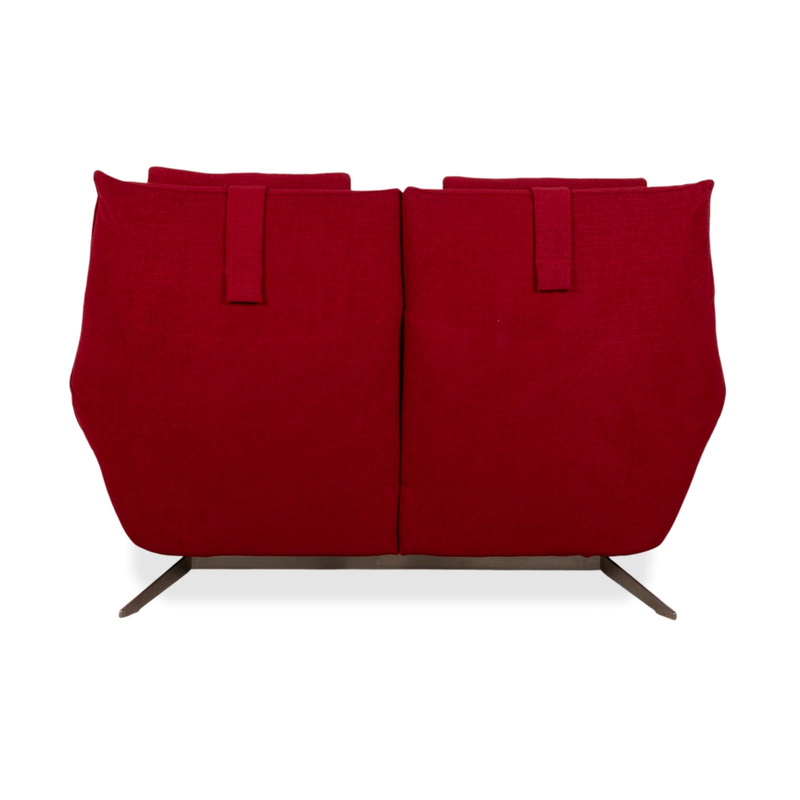 Mobilier Canapé 2 places Koinor Evita en tissu rouge photo