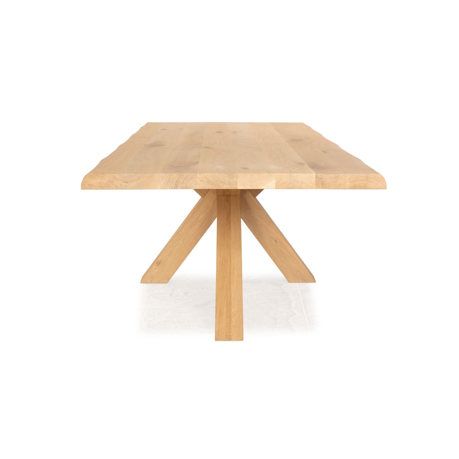 Pmp Furniture Houten Eettafel Bruin Eiken 240 X 77 X 110 Cm photo buy