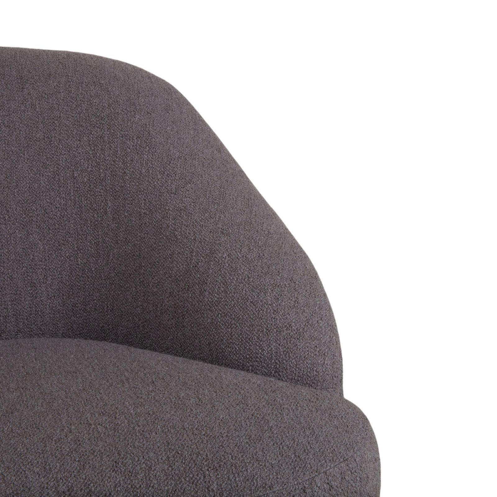 Canapé deux places et fauteuil &Tradition Margas en tissu, gris photo buy