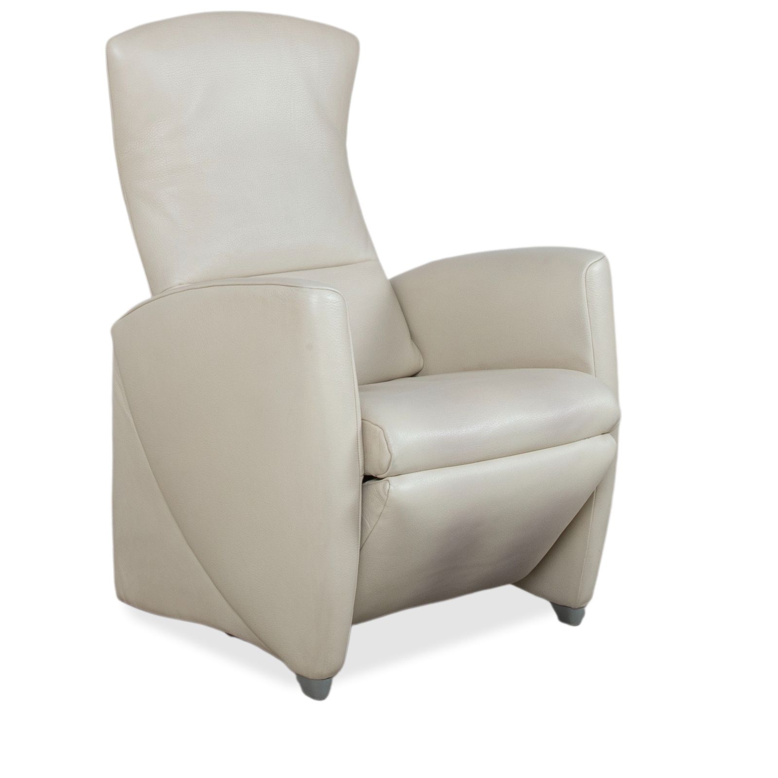 Jori Jr 2700 Set Leer 2x Bank en Fauteuil, Crème Beige, Manuele Functie photo 3910.0