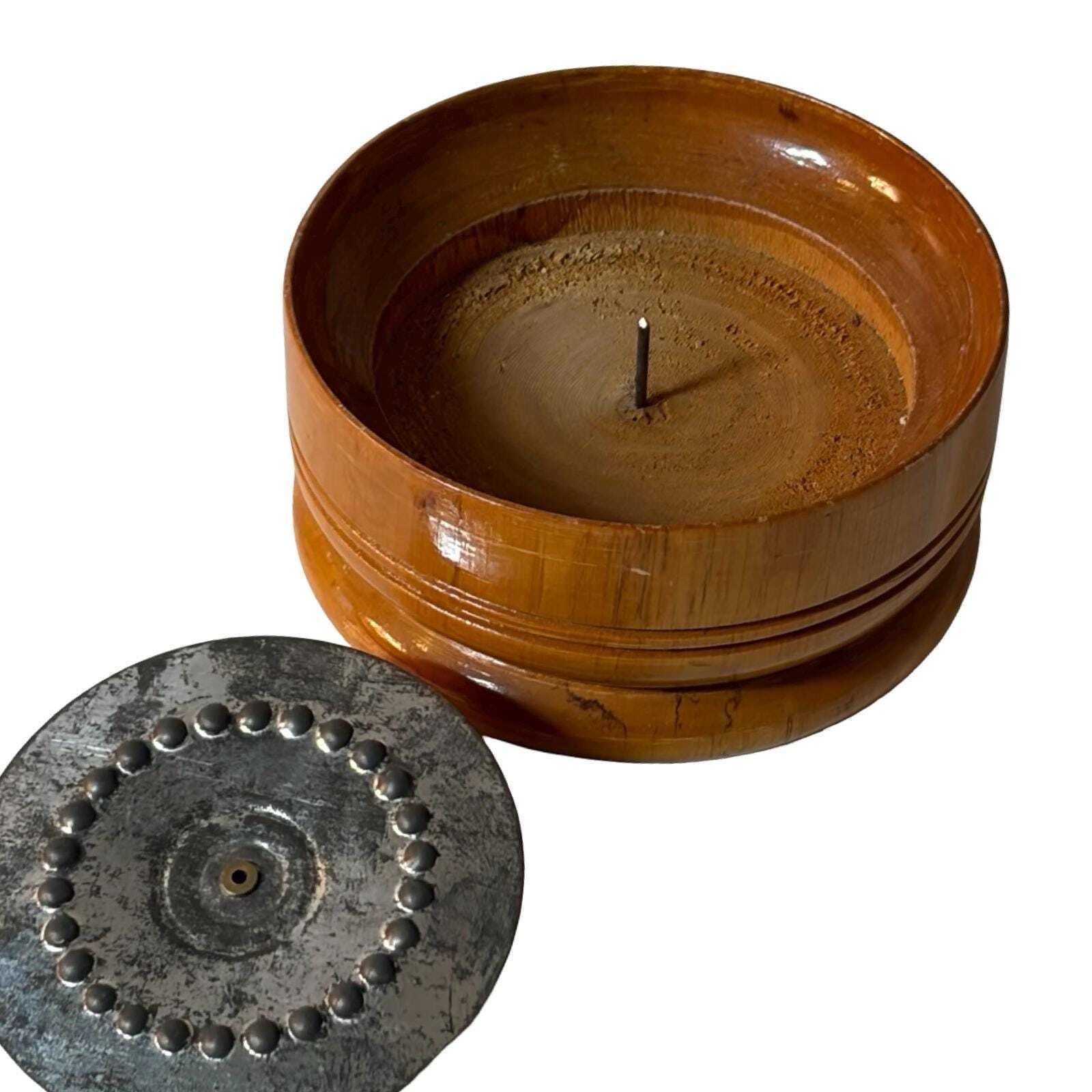 Ca. 1900   Antiek Roulettewiel Met Geëmailleerde Plaat   Draagbare / Reiseditie photo for sale