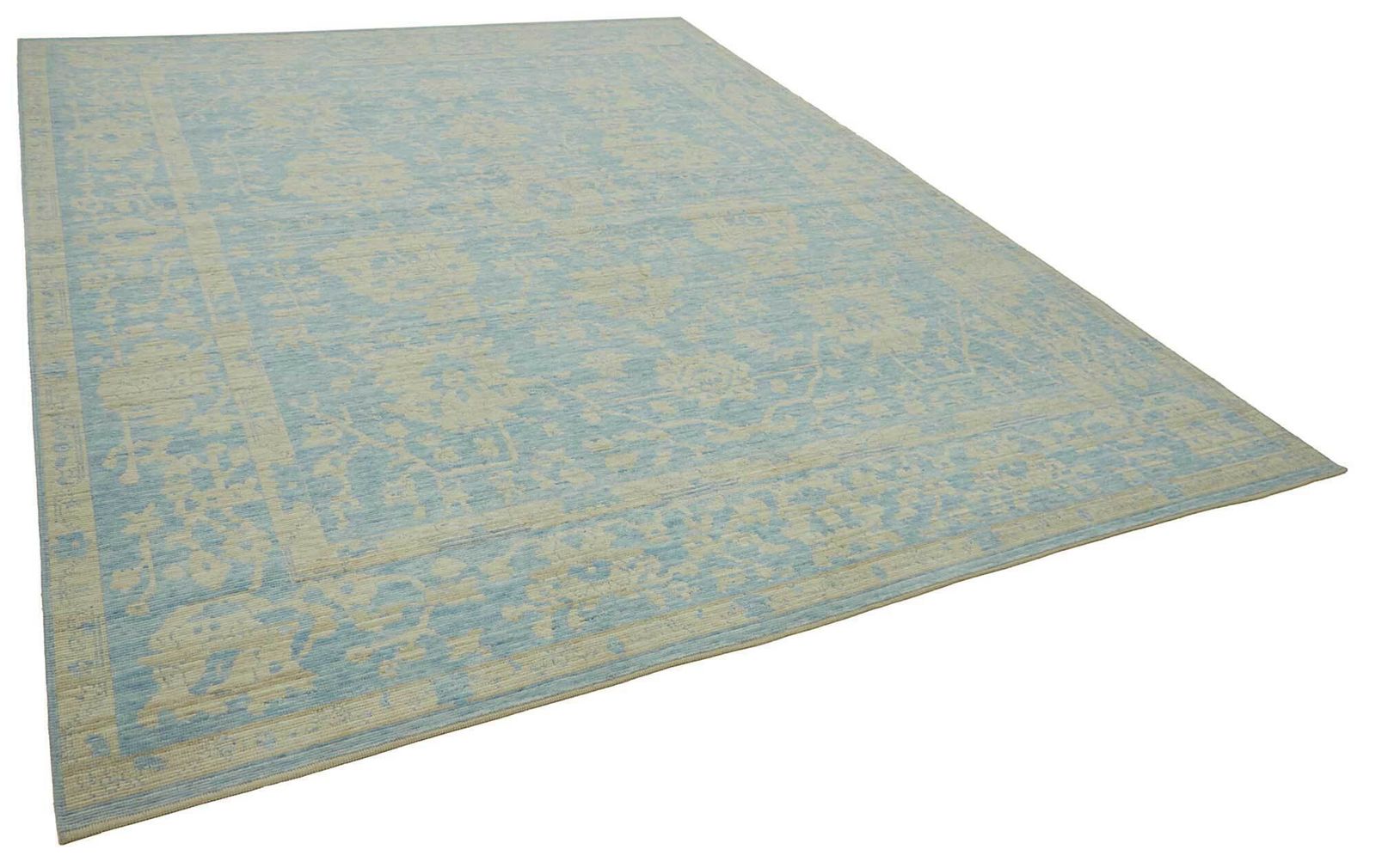 Tapis Oushak en laine tissé à la main, 298 cm x 386 cm photo furniture