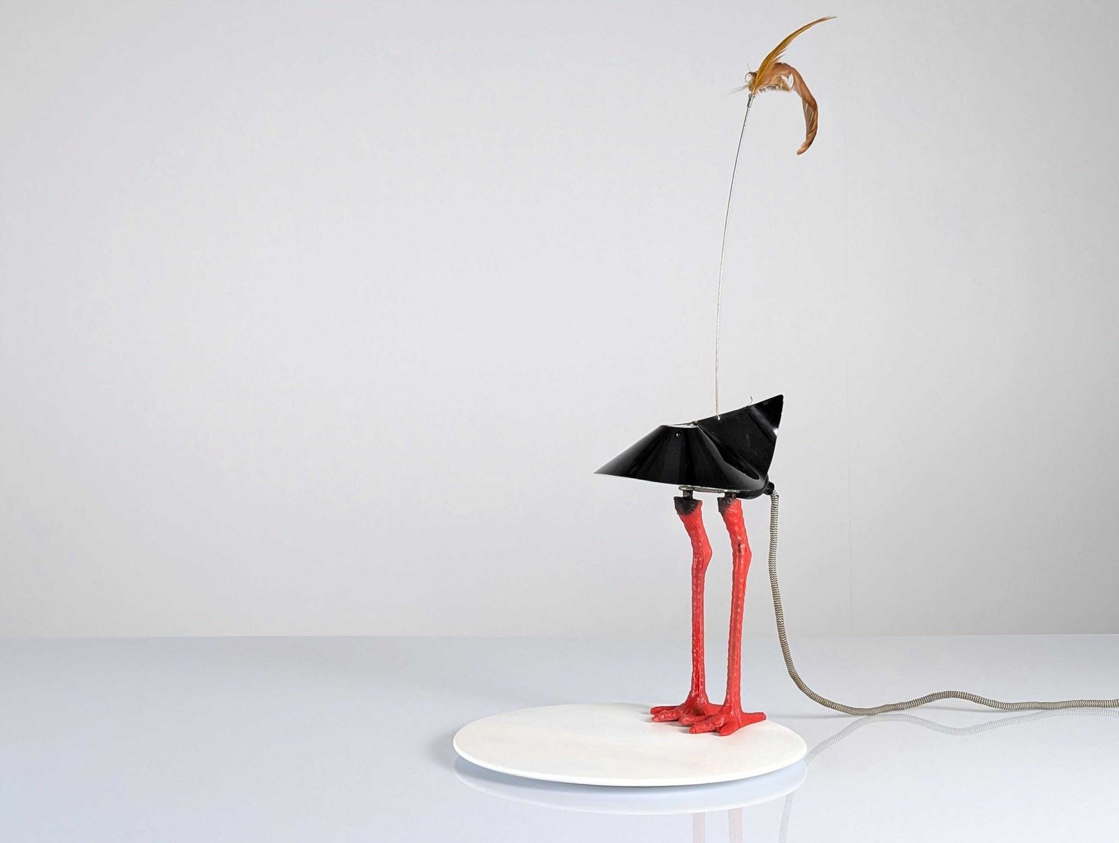 Lampe de table Ingo Maurer Bibibibi, signée, années 1980