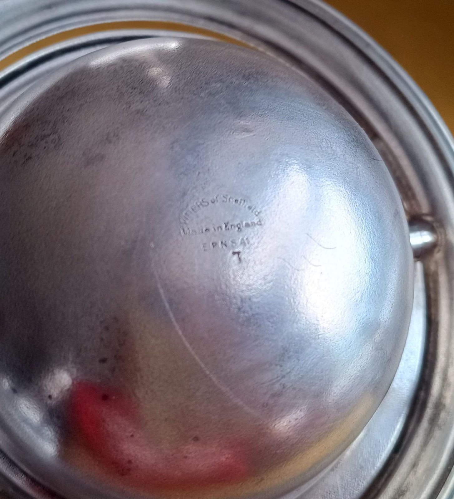 Vintage English Silver Plated Rollover Domed Caviar Presentoire, Footed Butter Dish photo buy