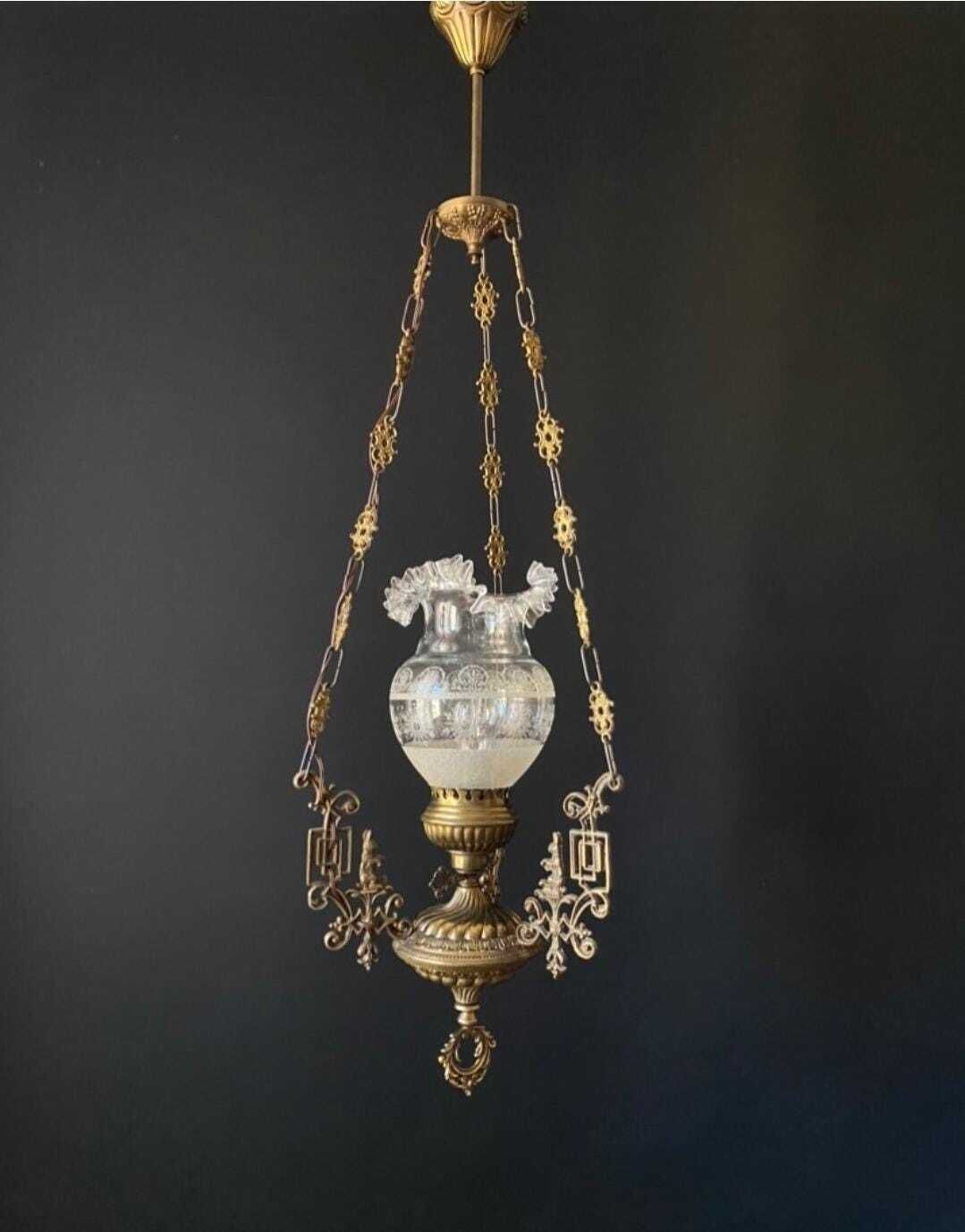 Paire de lustres d'époque, début du XXe siècle photo 559.0