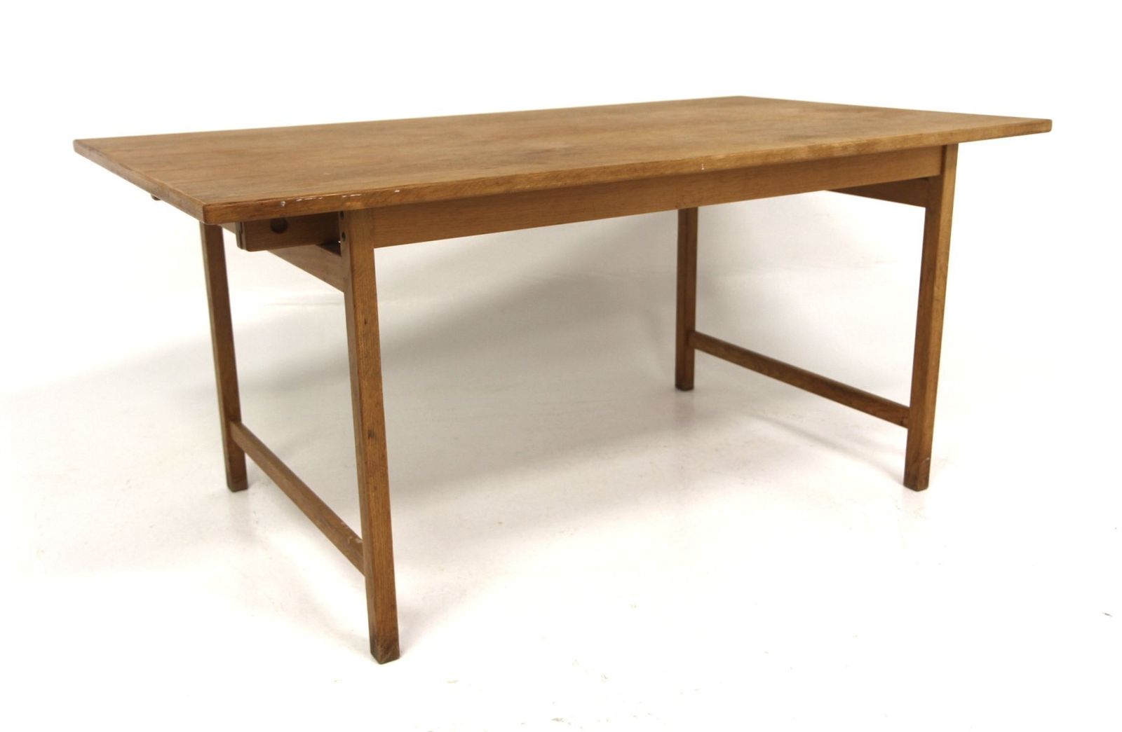 Table à manger Wallet en chêne par Karl Erik Ekselius pour Joc Vetlanda, Suède, 1960