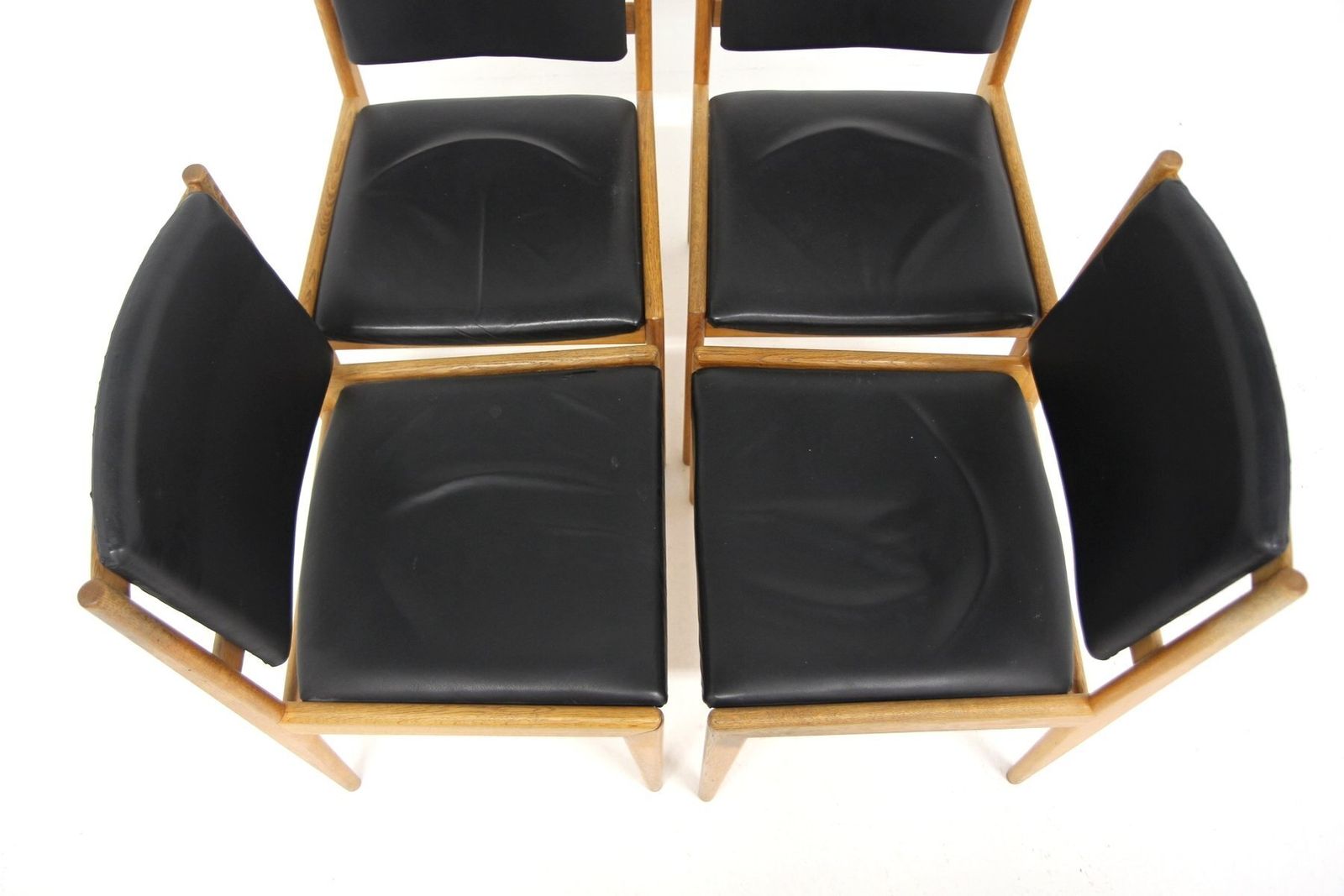 Scandinavian Oak Chairs By Karl Erik Ekselius For Joc, Sweden, 1960, Set Of 4 photo 1362.0