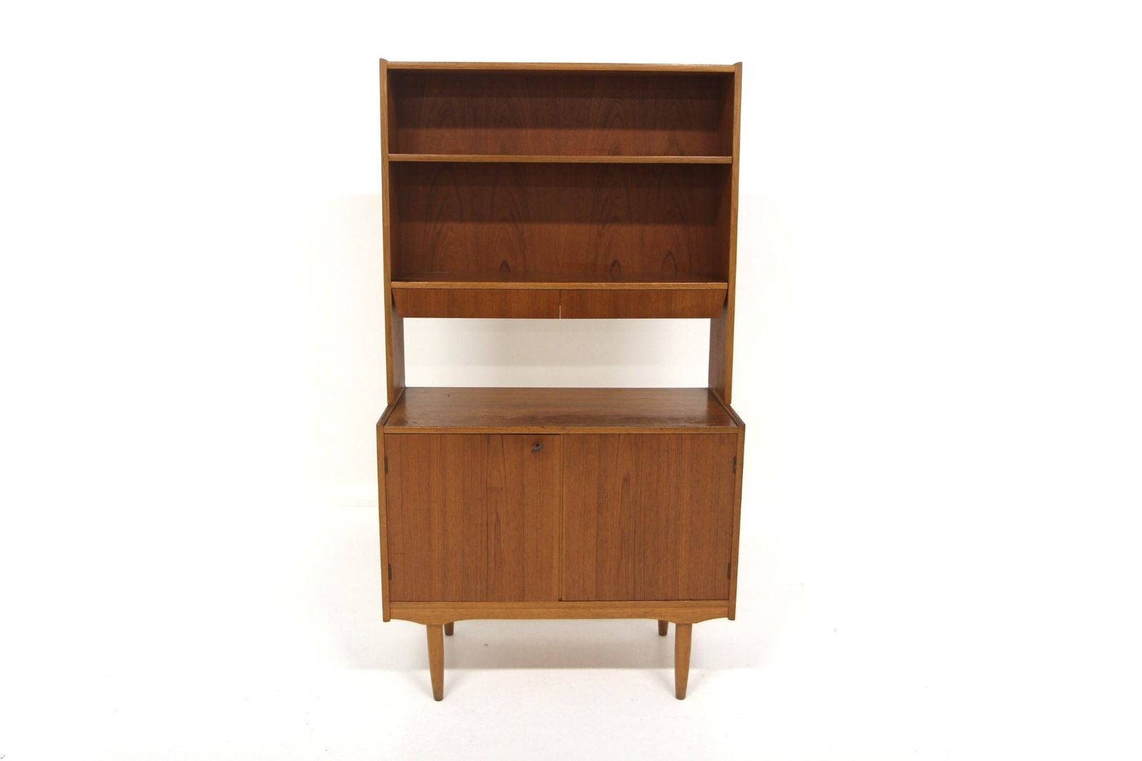 Bibliothèque scandinave en teck, Suède, 1960 photo for sale