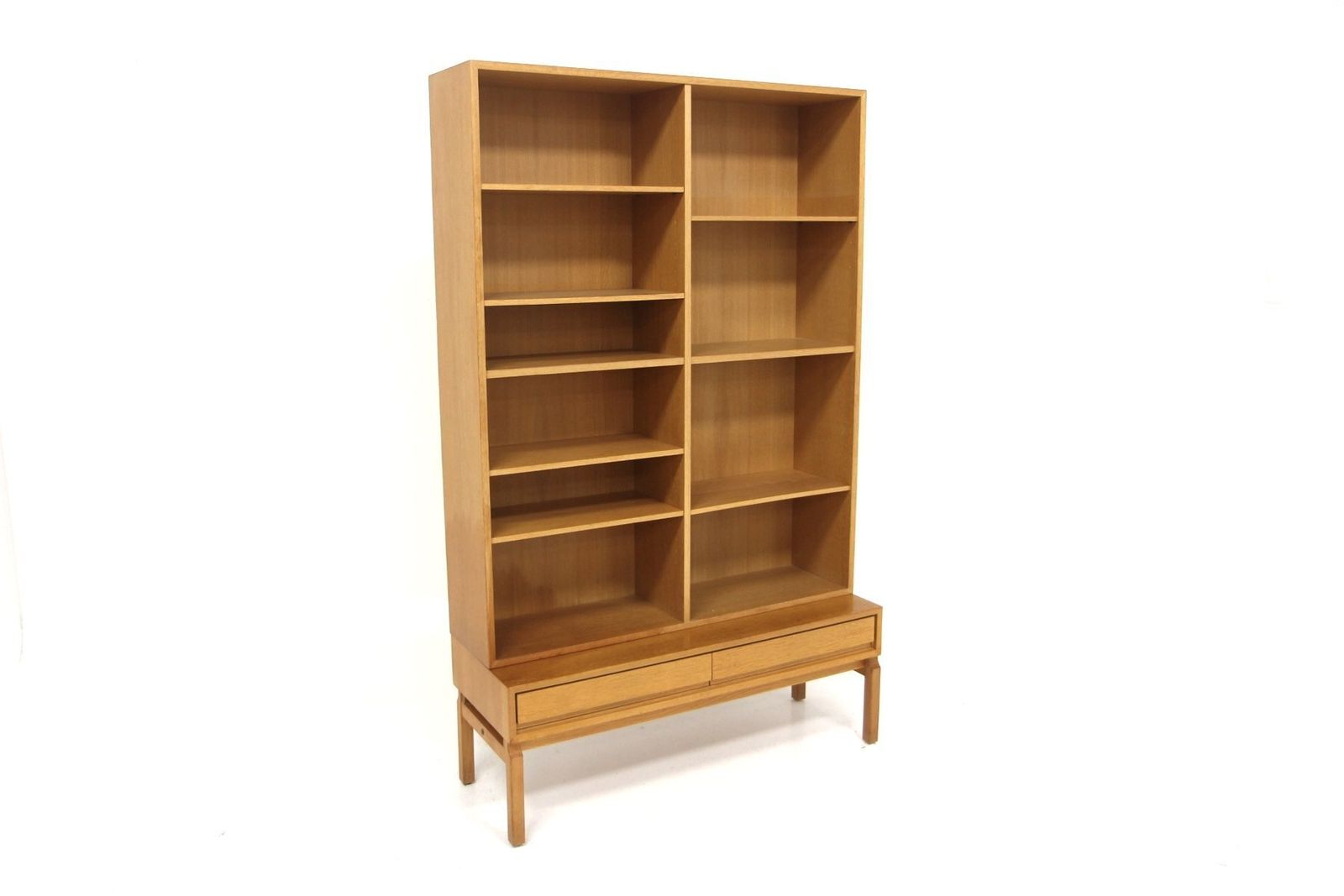 Bibliothèque scandinave Mtp en chêne par Marian Grabinski pour Ikea, Suède, 1960