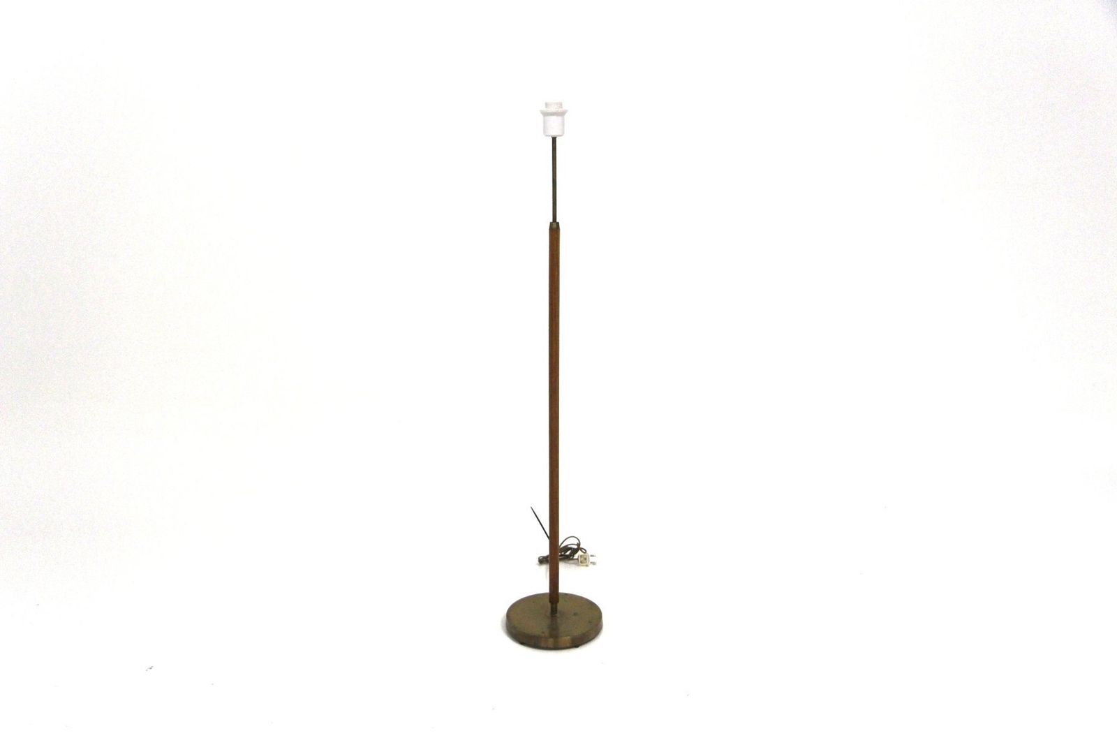 Lampadaire en teck et métal par Falkenberg Belysning, Suède, 1950