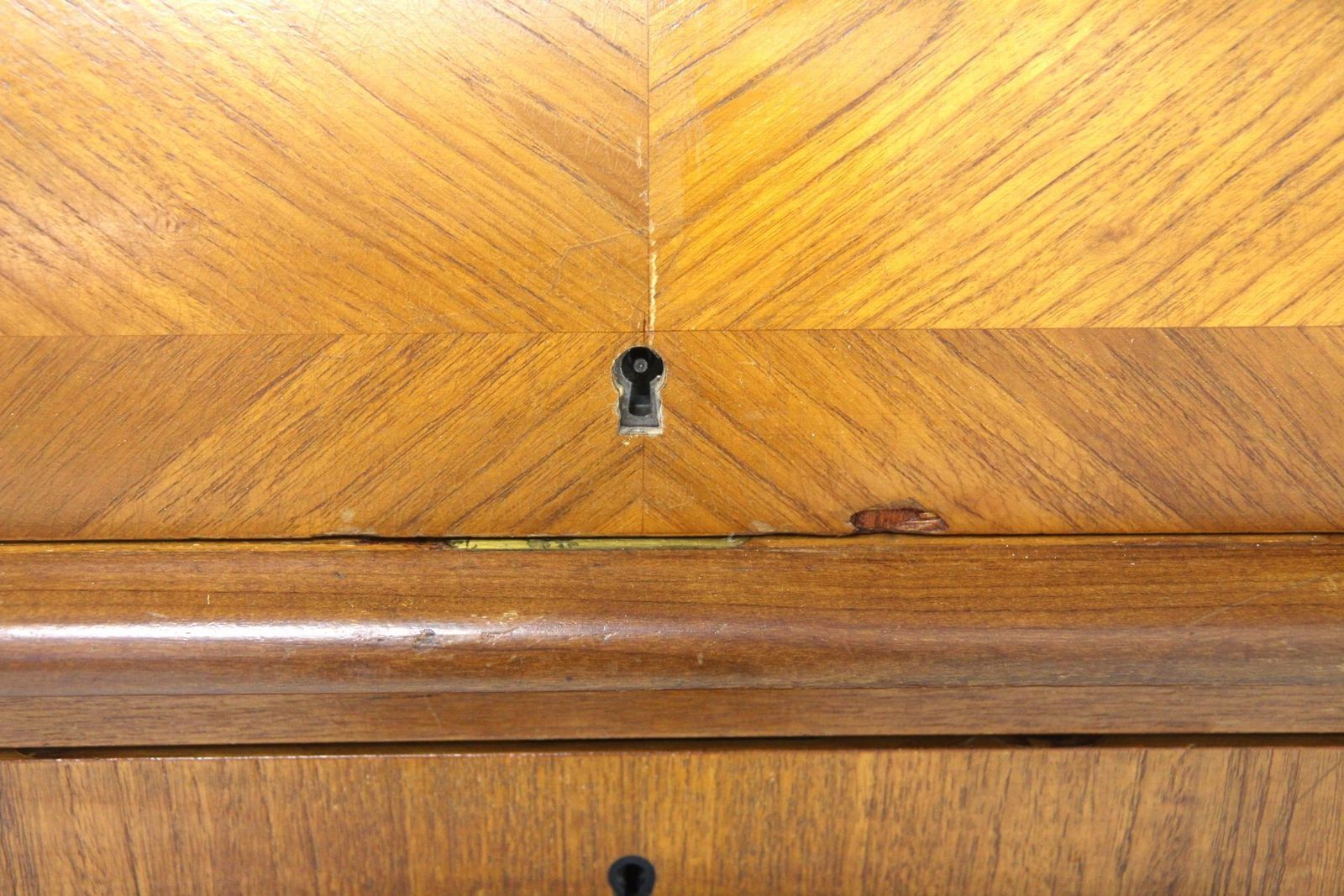 photo furniture Scandinavian Teak Secretary, Bröderna Gustafssons, Sweden, 1960