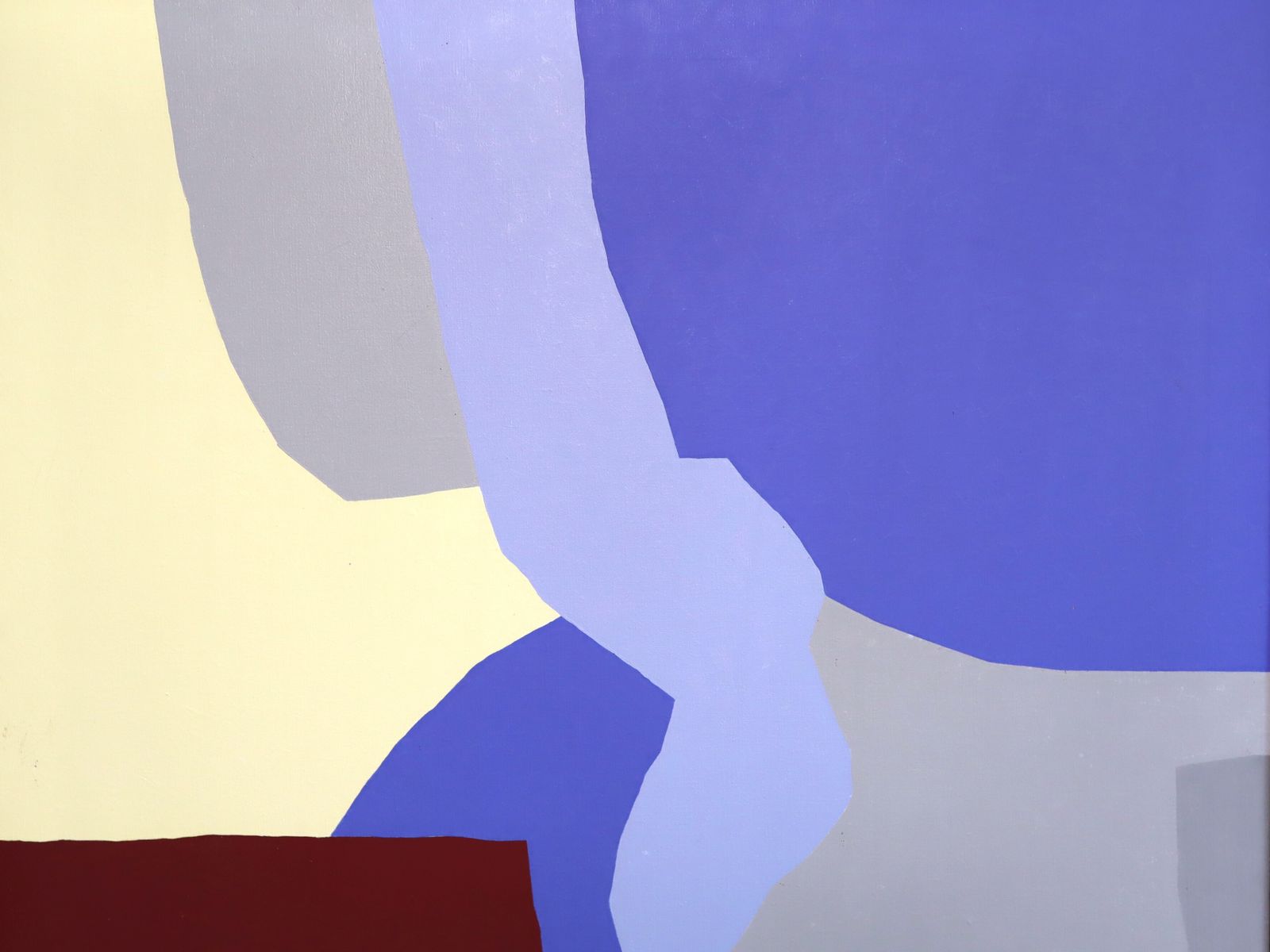 Boundaries In Blue, olieverfschilderij photo for sale