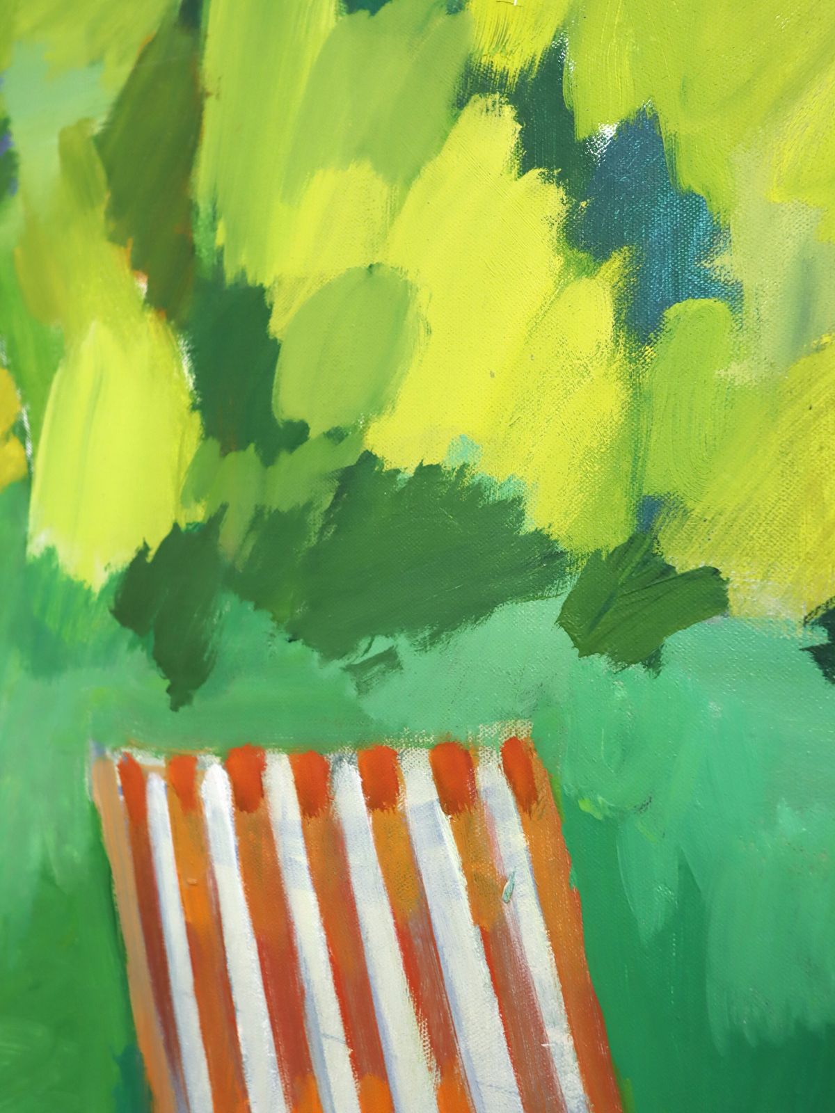 The Lounger, olieverfschilderij, midden 20e eeuw photo 836.0
