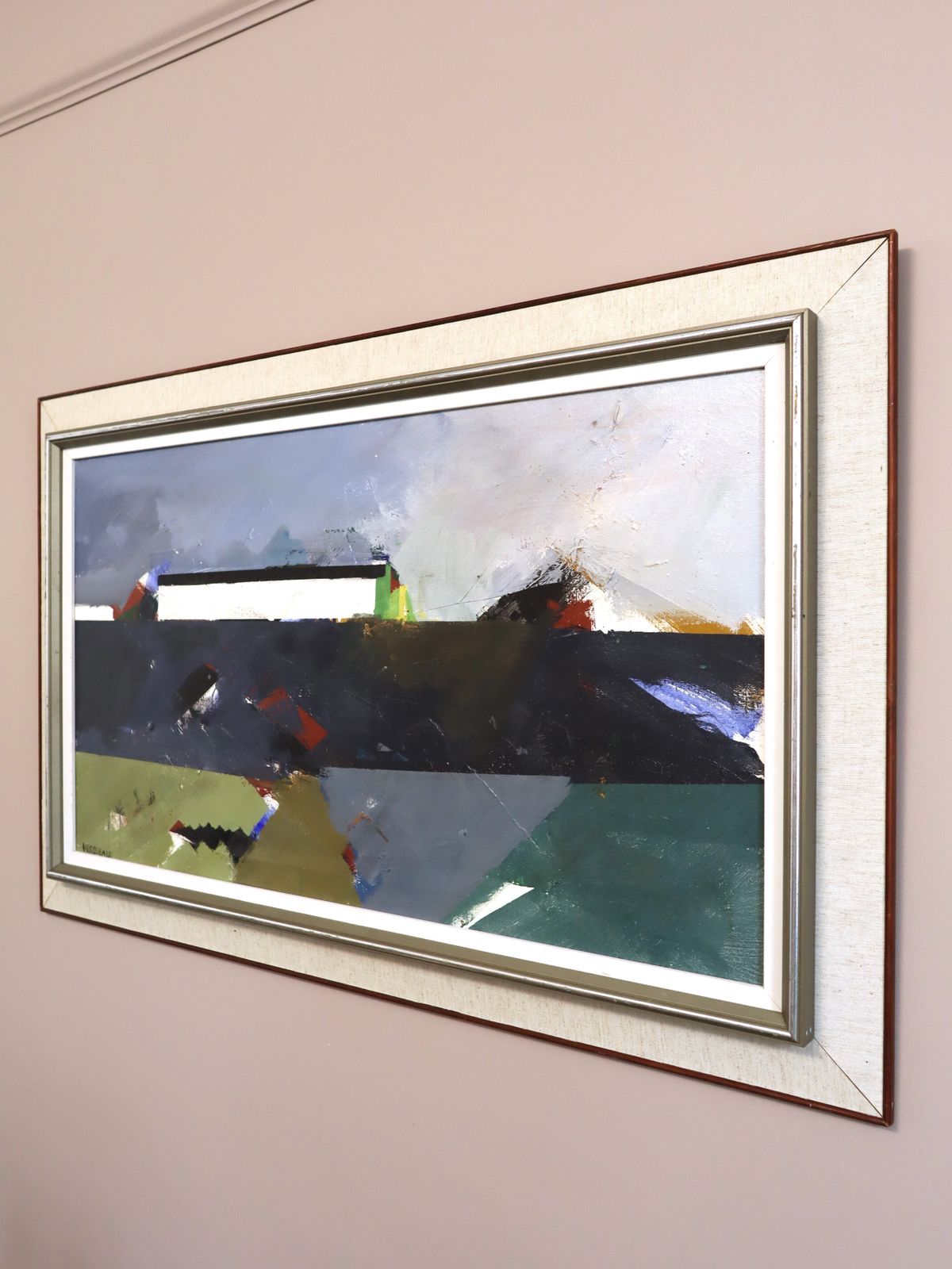 Edge Of The Land , Oil Painting photo Kunst