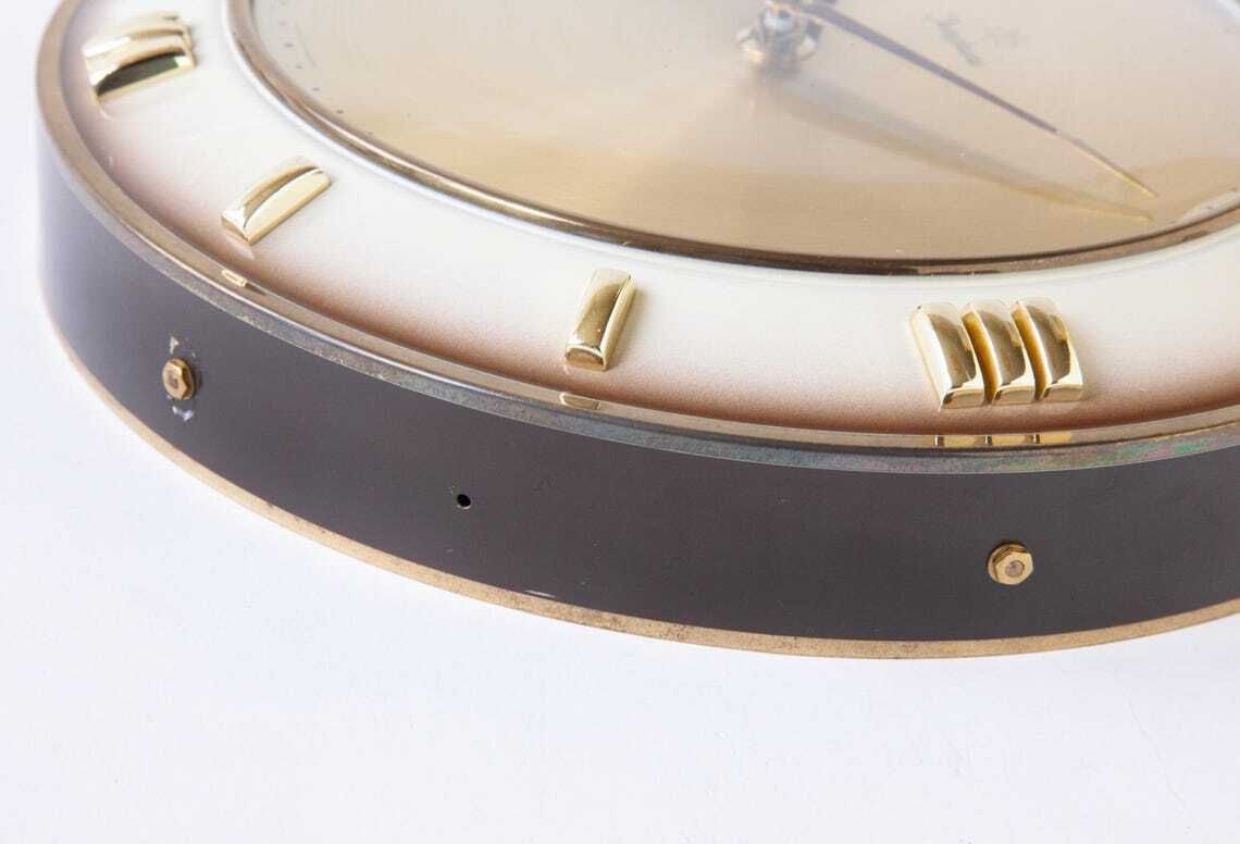 Junghans wandklok jaren 1950 mid-century modernisme Duitsland art deco stijl photo buy