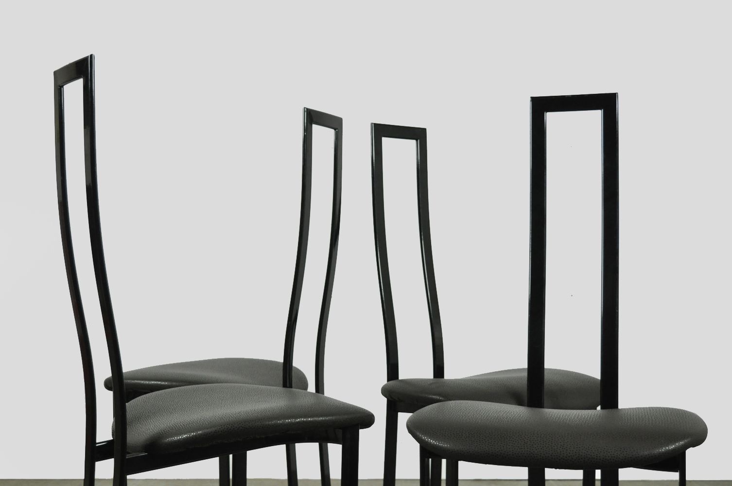 Postmodern Italian Dining Chairs, Cattelan, 1980s photo buy