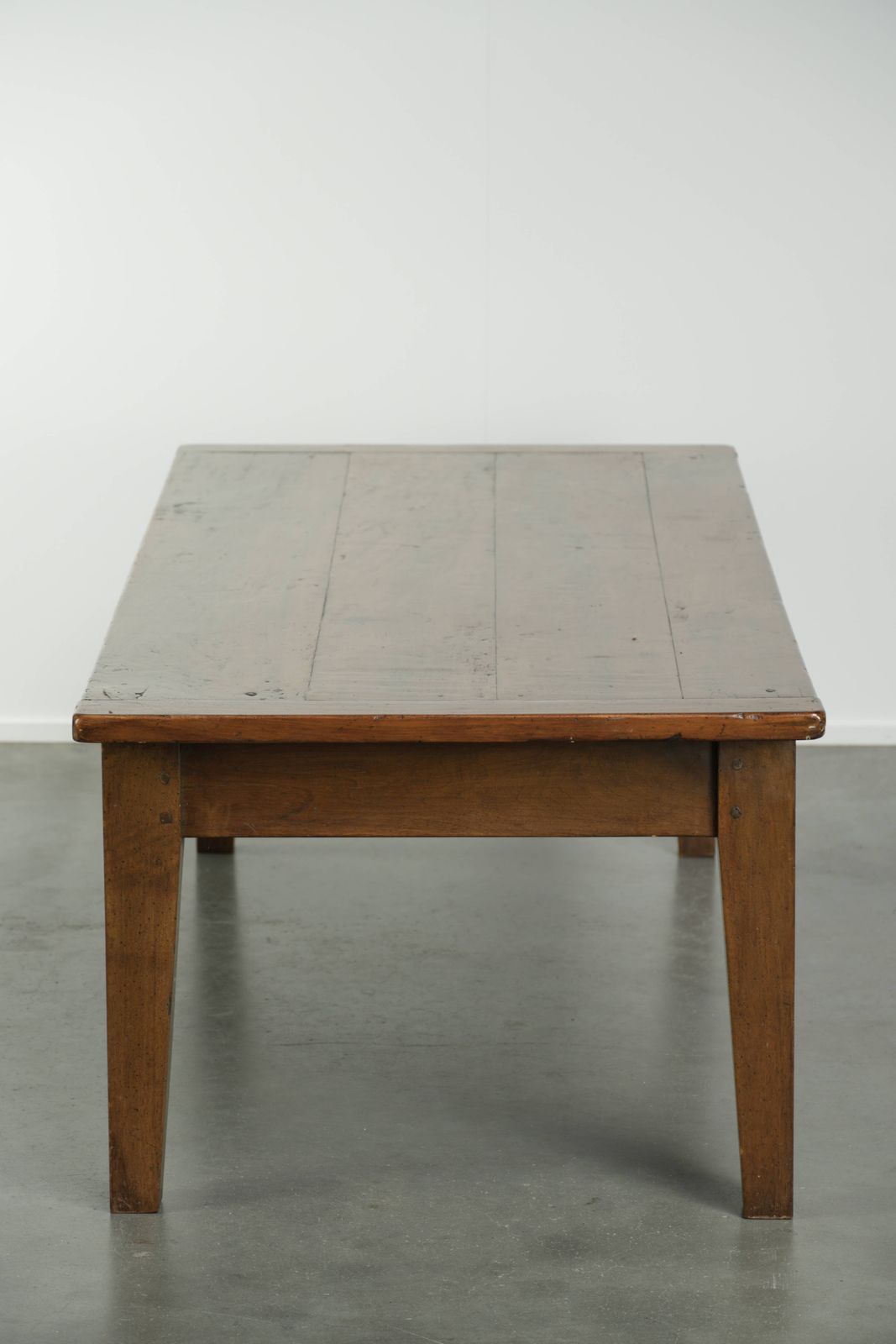 Very Charming Antique French Coffee Table Made Of Walnut With A Very Beautiful Patina And Warm Colors photo Furniture
