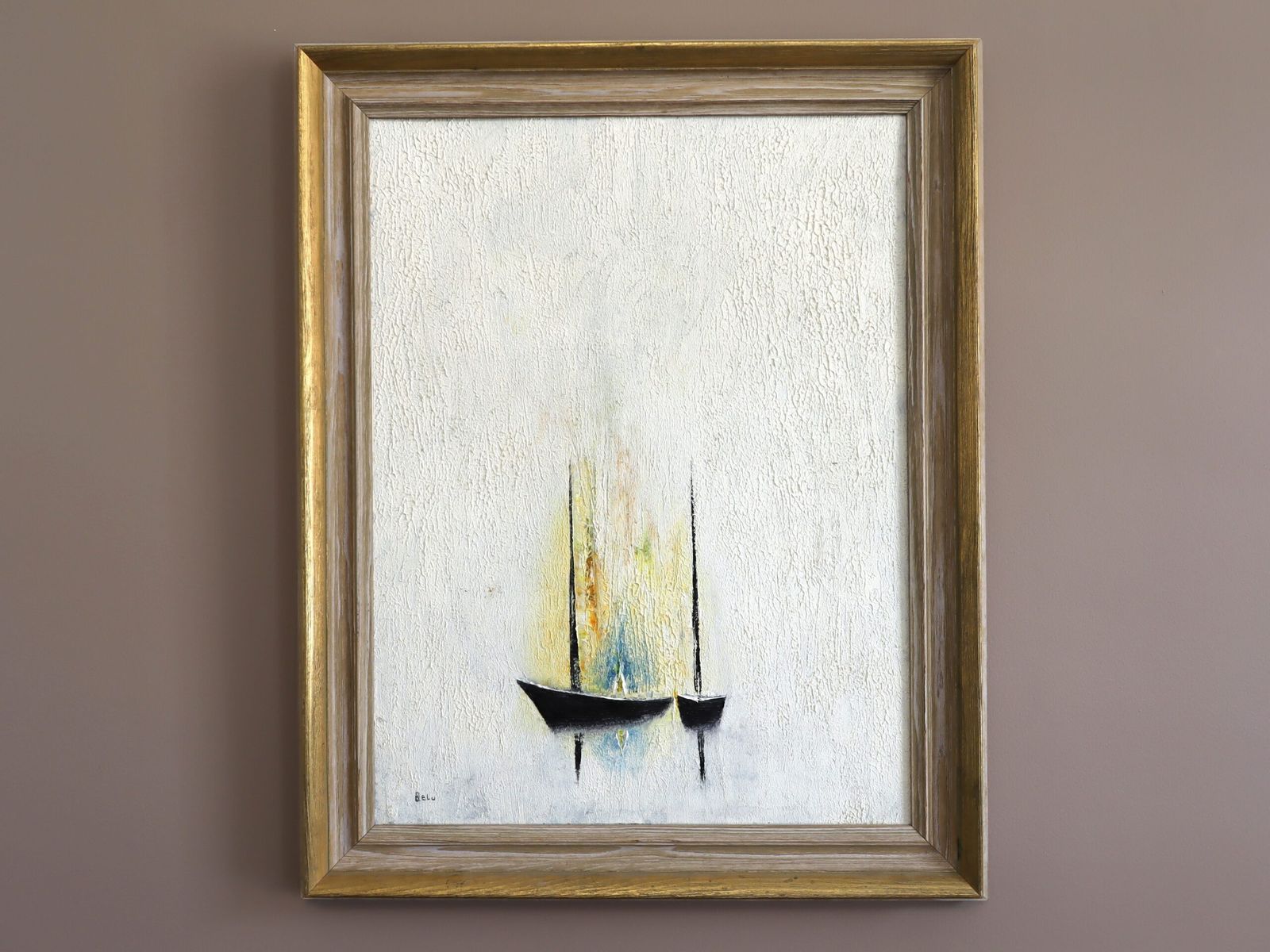 Oil Painting Where Light Rests