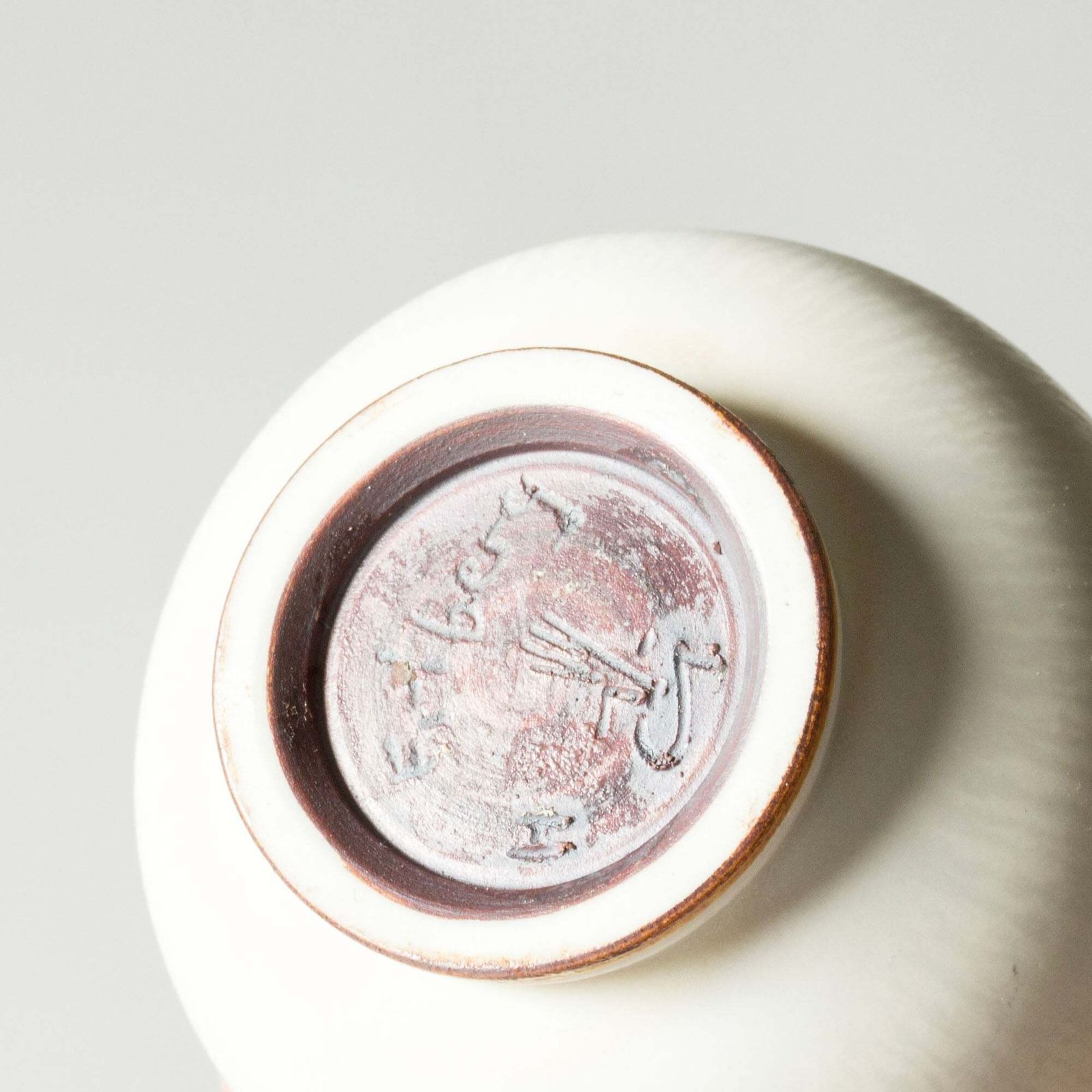982.0 Midcentury Stoneware Vase By Berndt Friberg, Gustavsberg, Sweden, 1966 photo