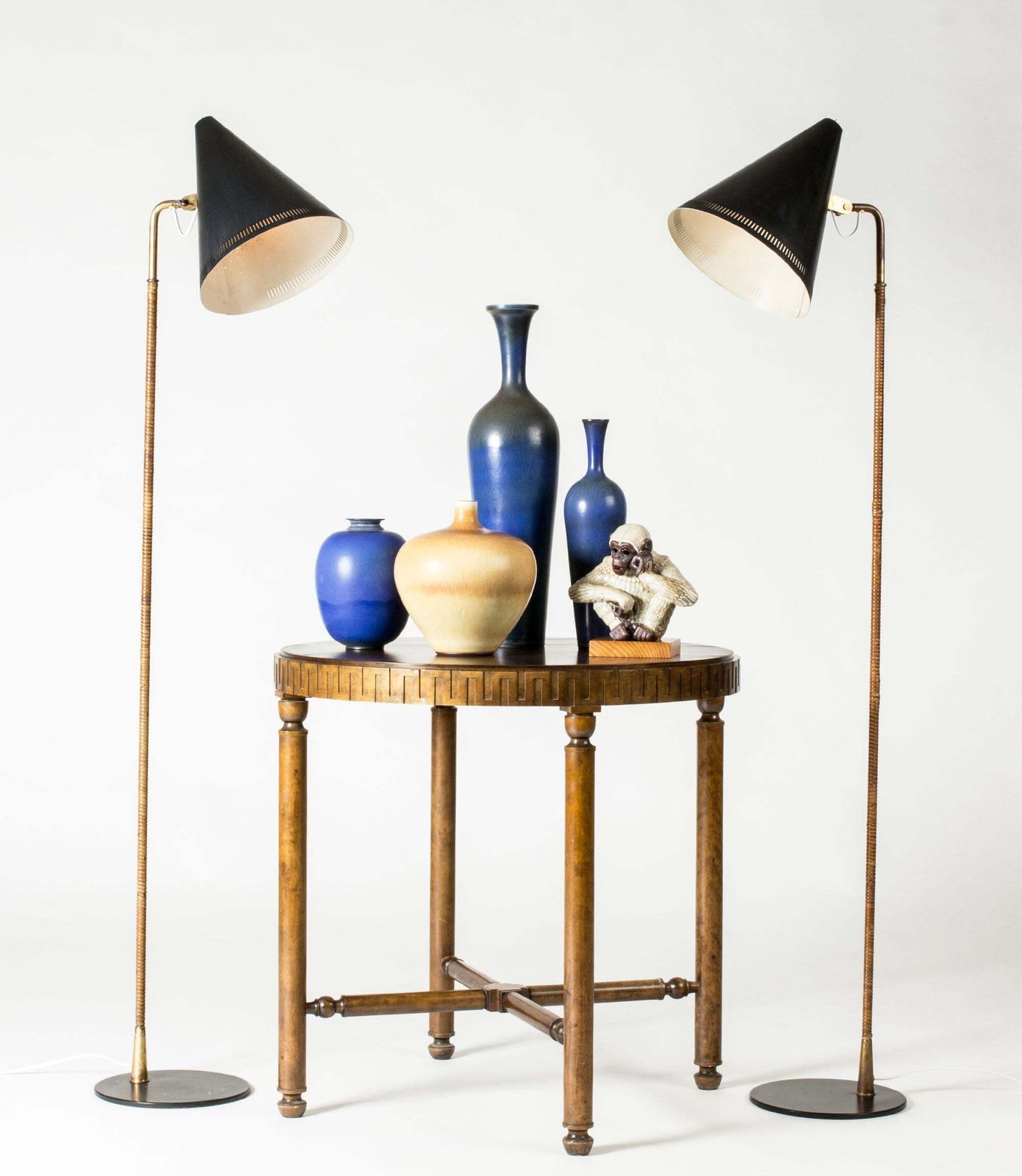 photo for sale Mid-century steengoed vaas, Berndt Friberg, Gustavsberg, Zweden, 1961
