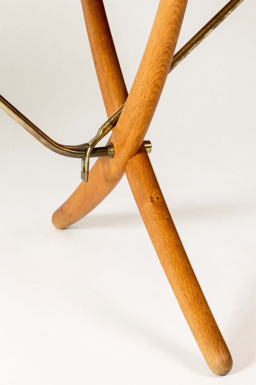 photo for sale Midcentury Modern “Sabre Leg” Dining Table By Hans J. Wegner, Denmark, 1960s