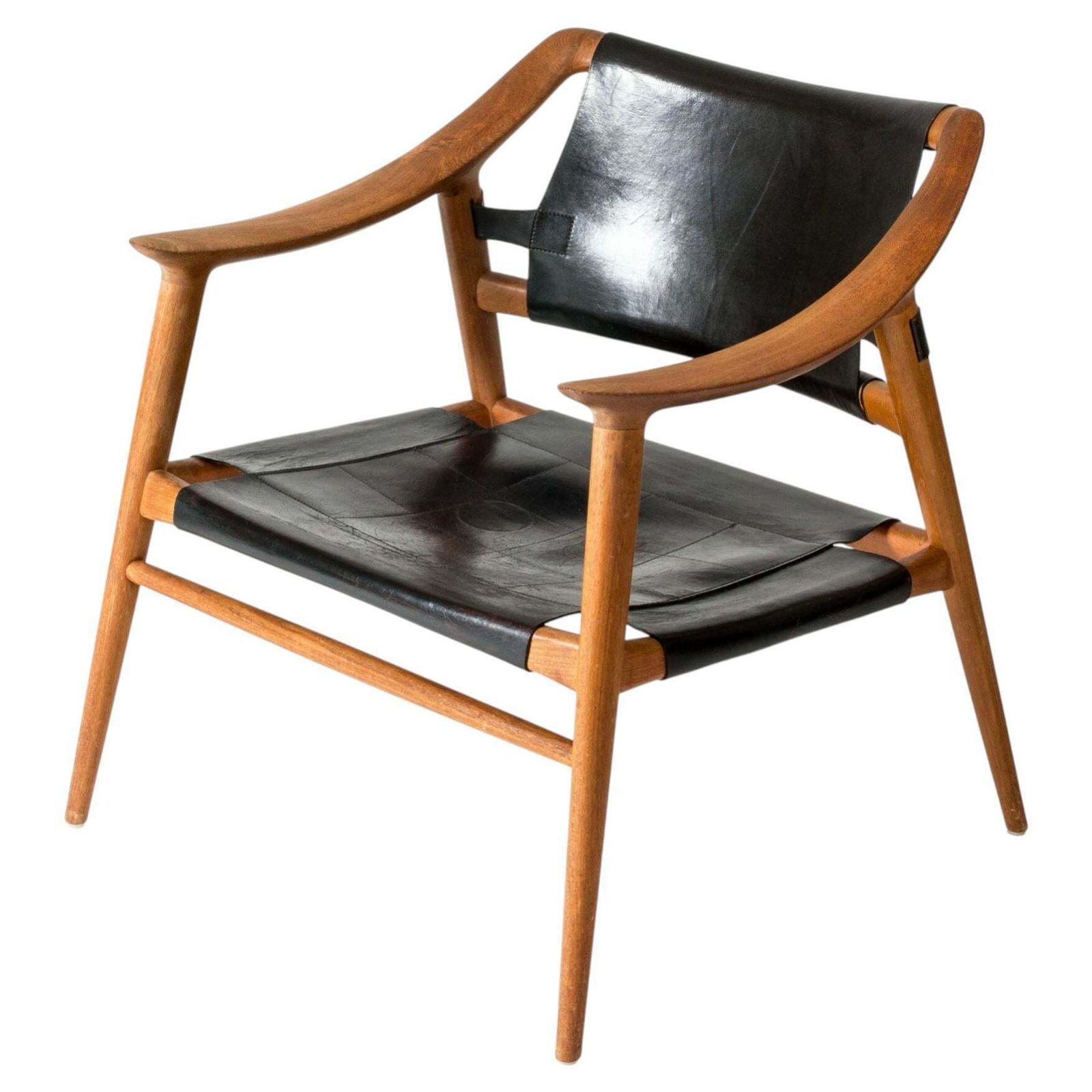 Mid-century teakhouten lounge chair van Rastad & Relling, Gustav Bahus, Noorwegen, jaren 1950