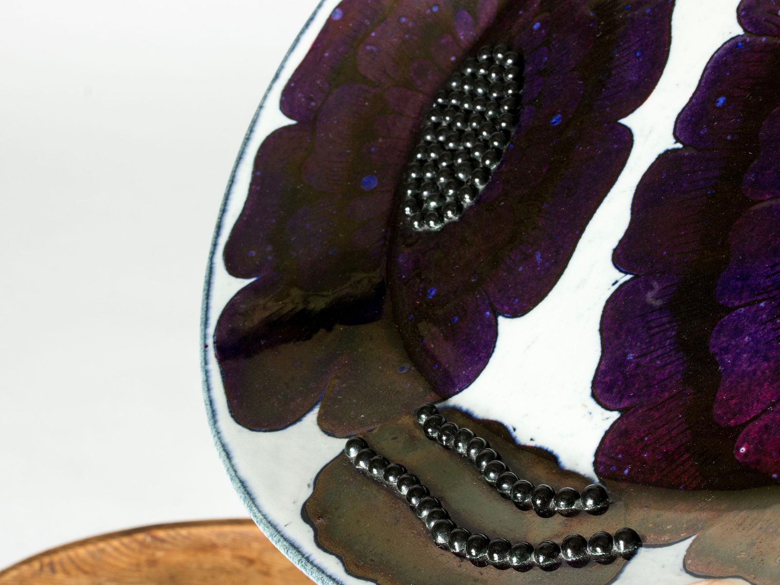 photo buy Unique Stoneware Platter By Birger Kaipiainen For Arabia, Finland, 1960/70s