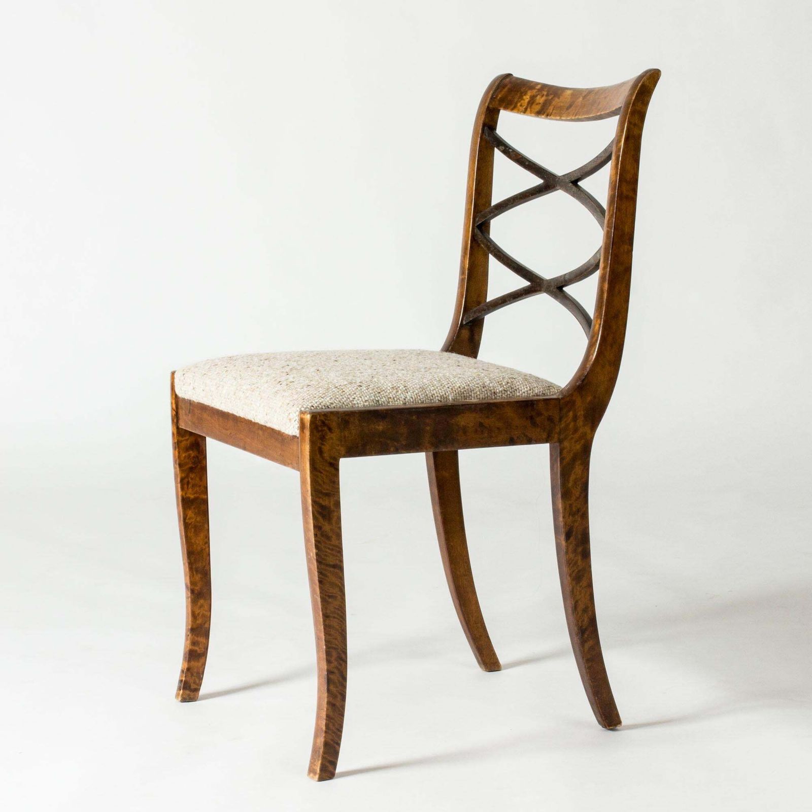 Chaise Carl Malmsten, SMF Bodafors, Swedish Grace, années 1920 photo furniture