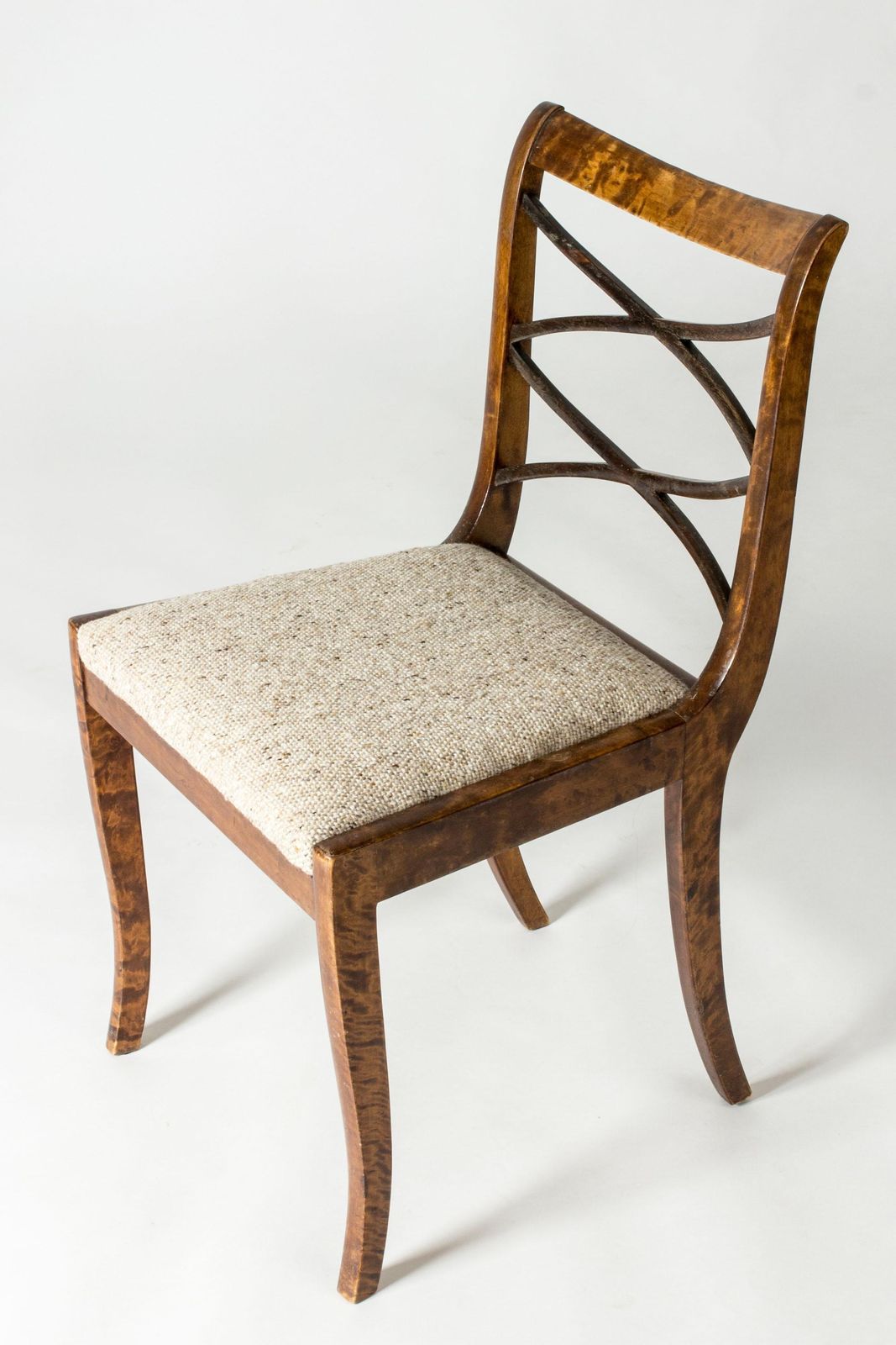 Swedish Grace Side Chair van Carl Malmsten, Smf Bodafors, jaren 1920 photo for sale