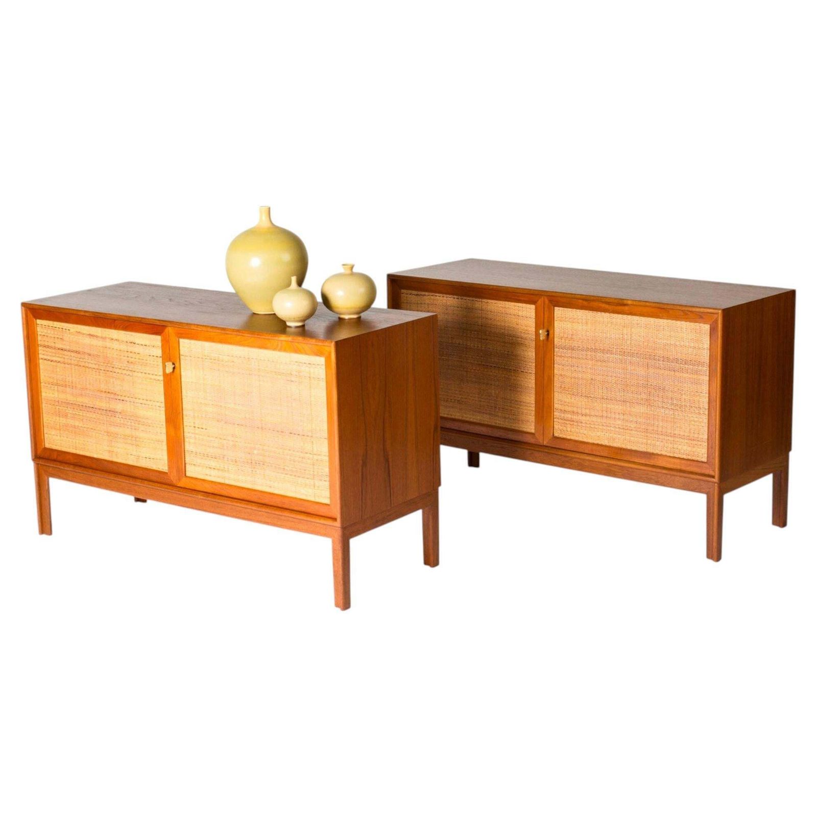 Pair Of Midcentury Sideboards By Alf Svensson, Bjästa, Sweden, 1960s