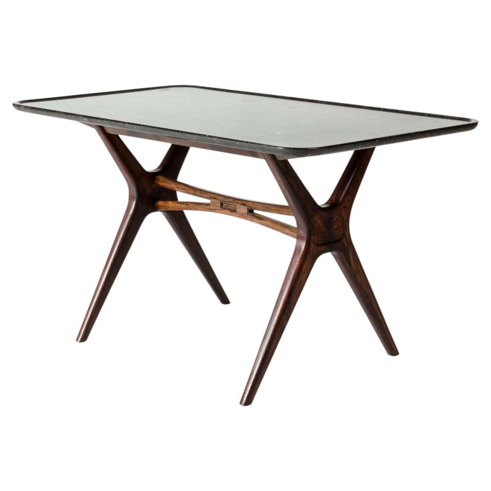 Swedish Modern salontafel in palissanderhout, Carl Axel Acking