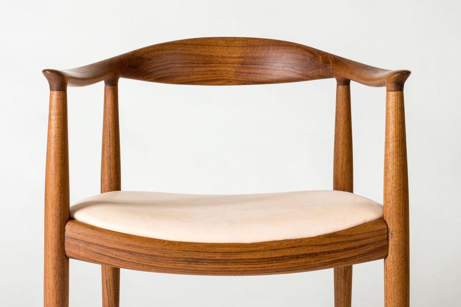 Set van vier "The Chair" eetkamerstoelen van Hans J. Wegner photo 39290.0