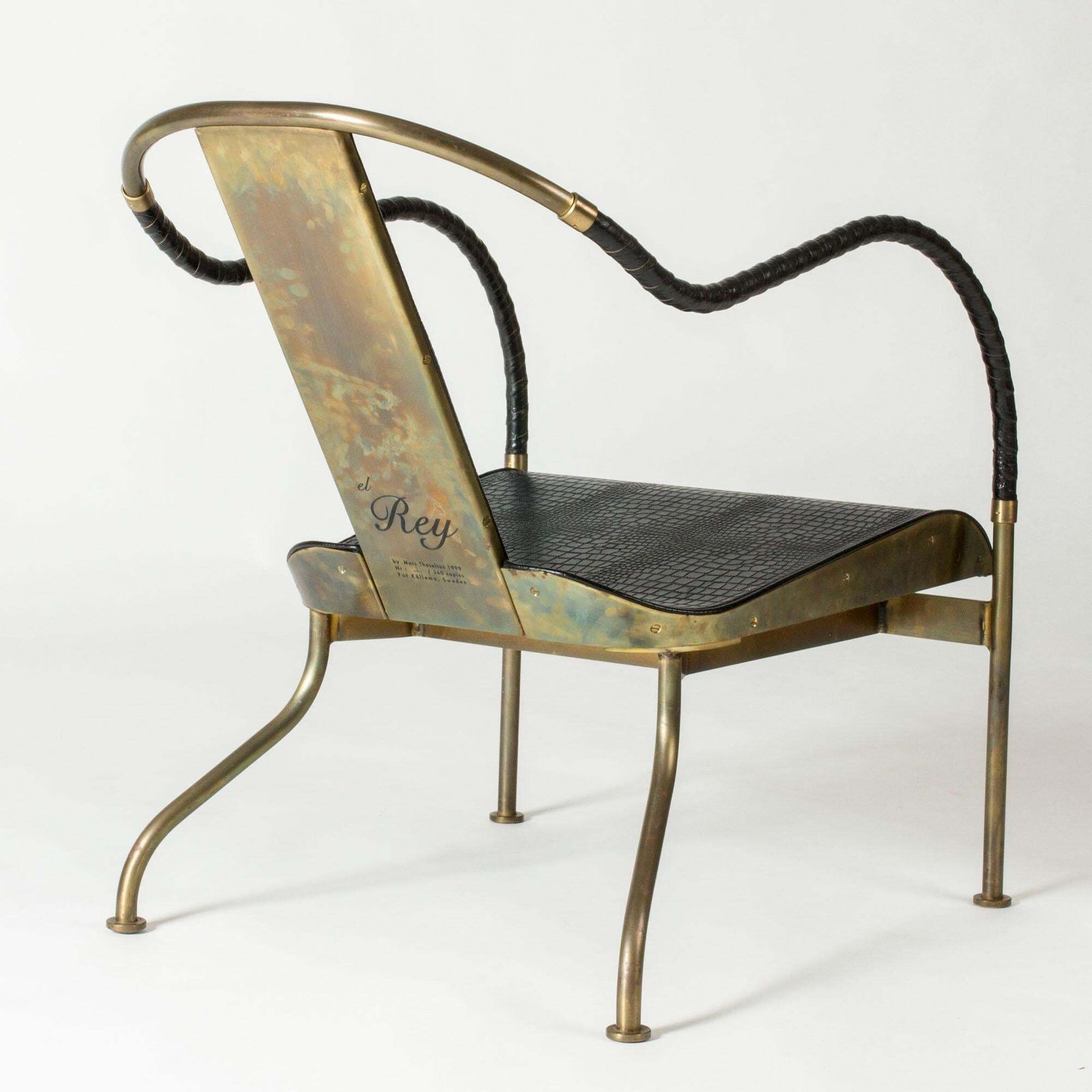 photo for sale "El Rey" Lounge Chair van Mats Theselius, Källemo Ab, Zweden, 1999
