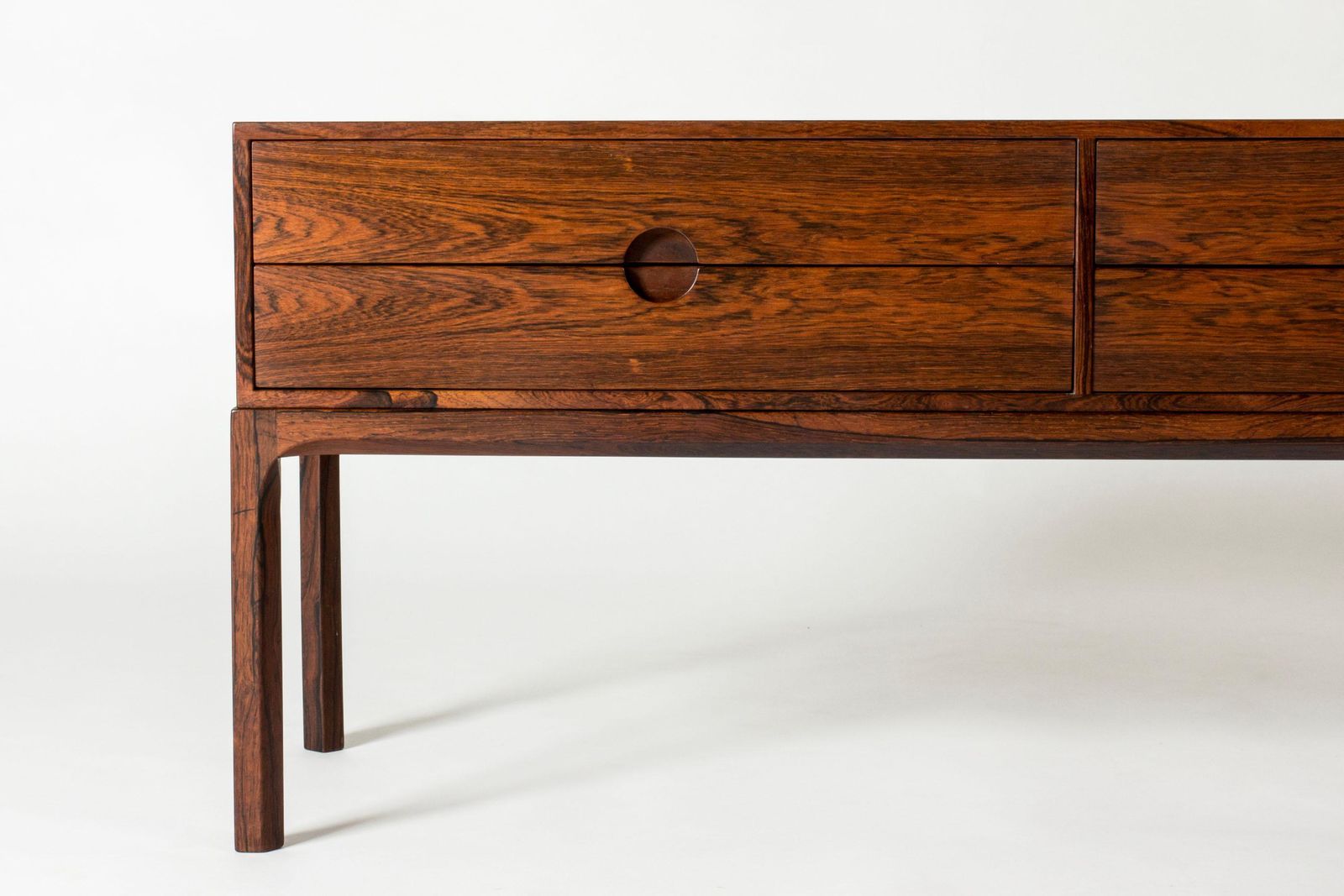 Danish Midcentury Modern Rosewood Chest Of Drawers/Sideboard By Kai Kristiansen photo for sale