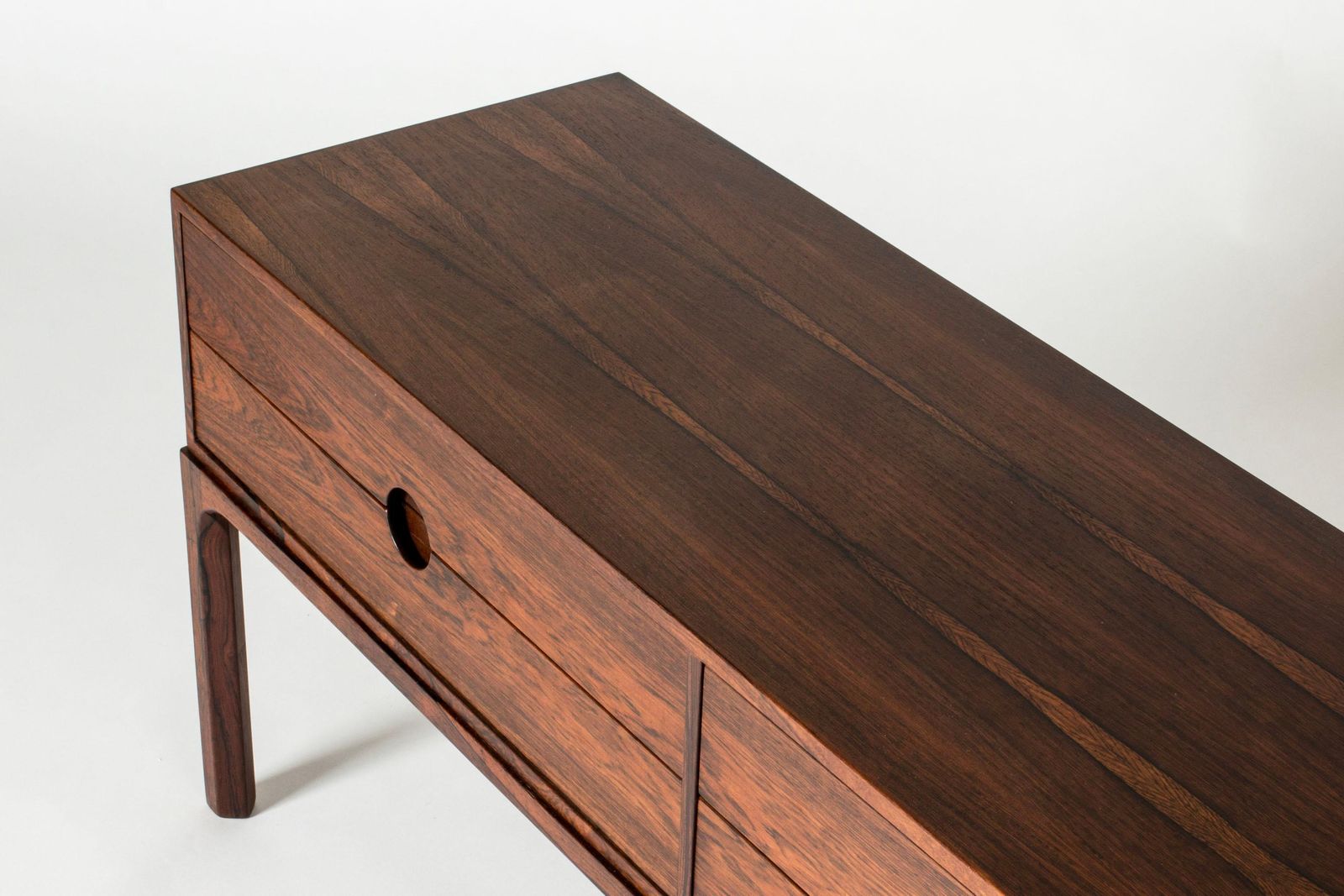 Danish Midcentury Modern Rosewood Chest Of Drawers/Sideboard By Kai Kristiansen photo 4582.0