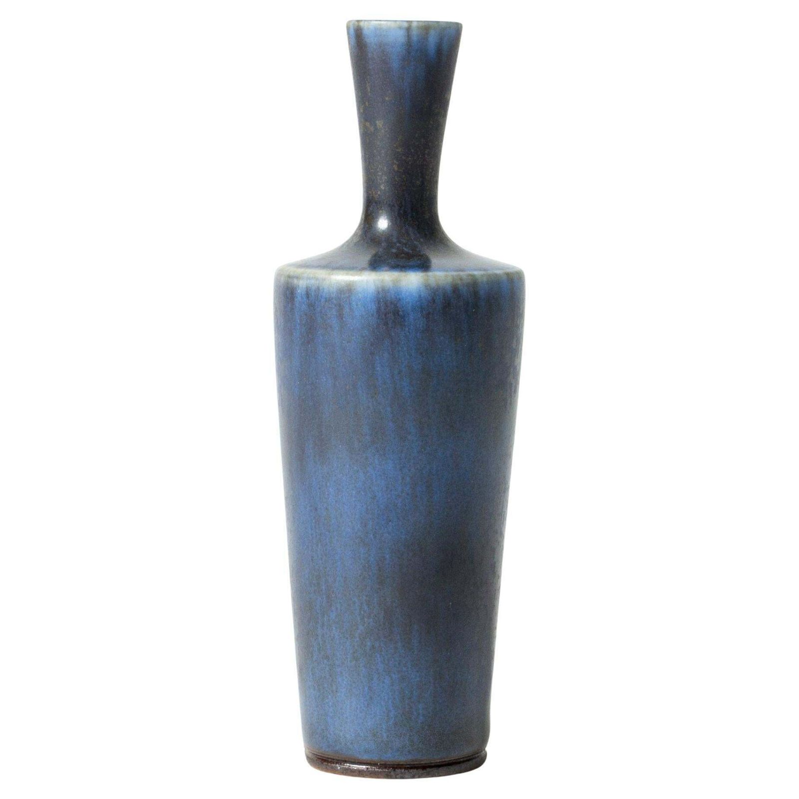 Vase en grès Berndt Friberg, Gustavsberg, Suède, 1972