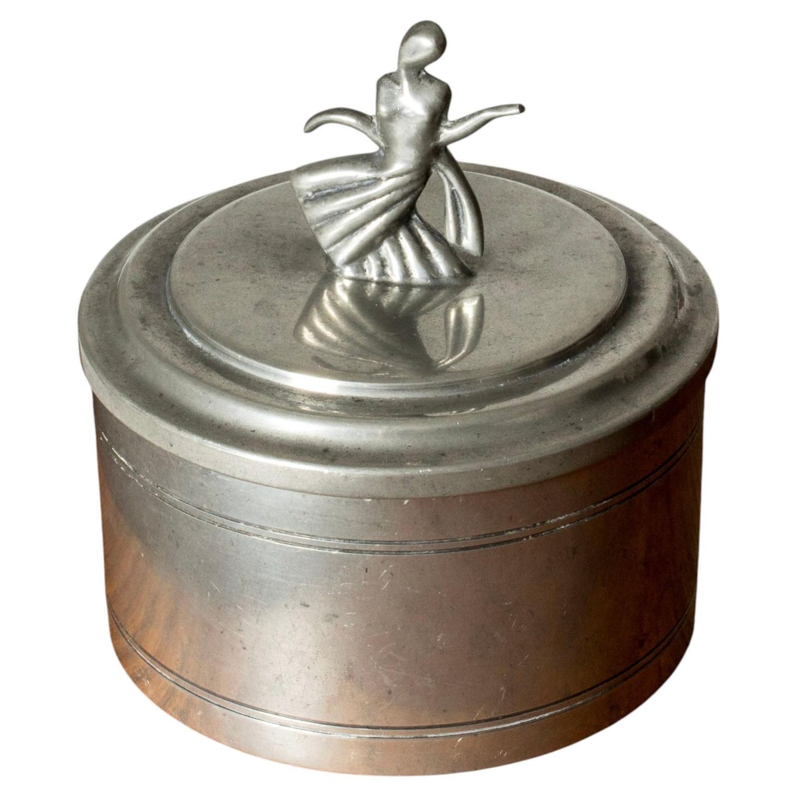 Pot en étain mid-century de Ystad Metall