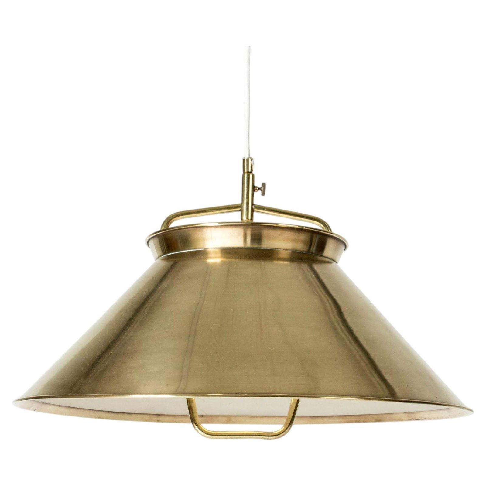 Brass Pendant Light Jh 1 By Hans J. Wegner, Scandinavian Design