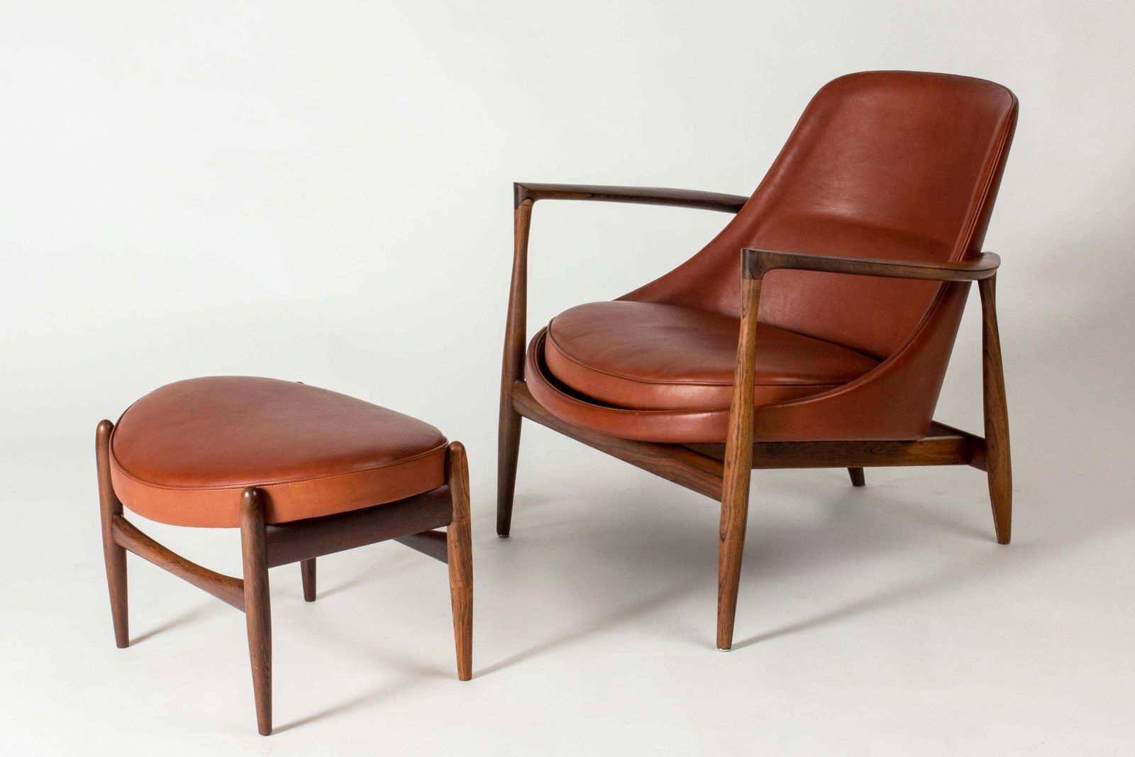Scandinavian Modern "Elizabeth" Lounge Chairs By Ib Kofod Larsen, Denmark, 1963 photo Furniture